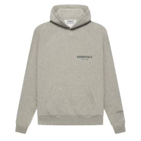 Fear of God Essentials Core Collection Pullover Hoodie Dark Heather