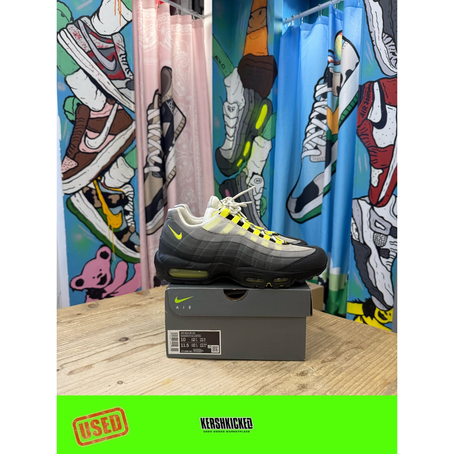Nike Air Max 95 OG Neon (2020) UK 9