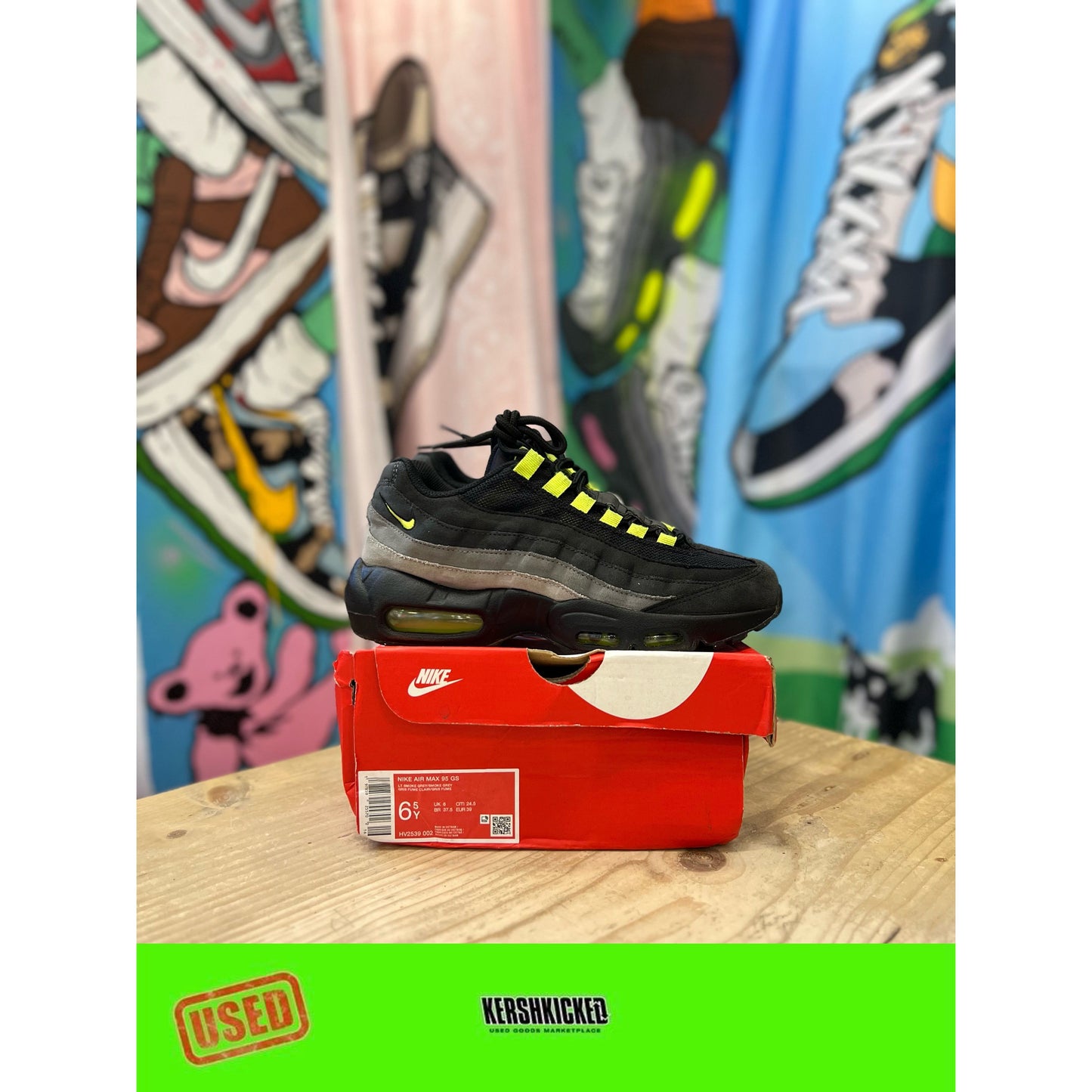 Air Max 95 Reverse Neon UK5.5