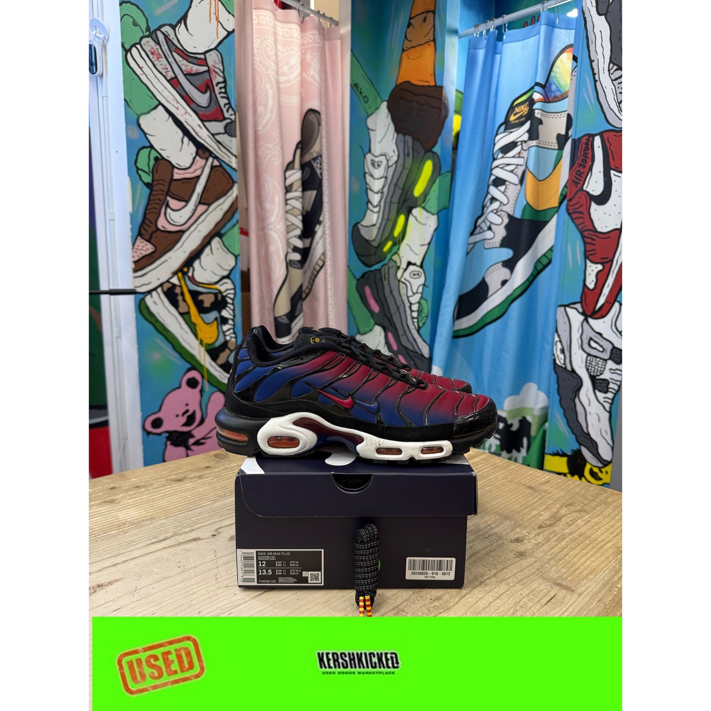 Nike Air Max Plus Patta FC Barcelona Culers del Món UK 11