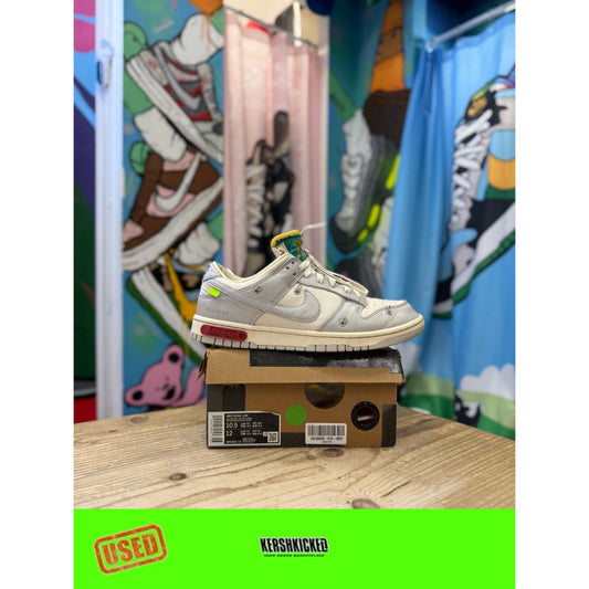 Nike Dunk Low Off White LOT 25 UK9.5