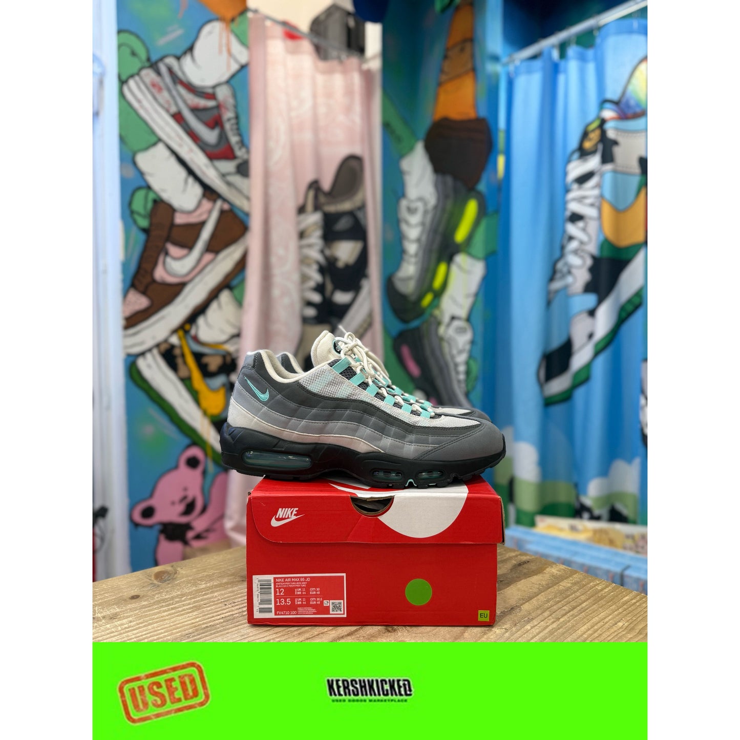 Nike Air Max 95 Hyper Turquoise UK 11