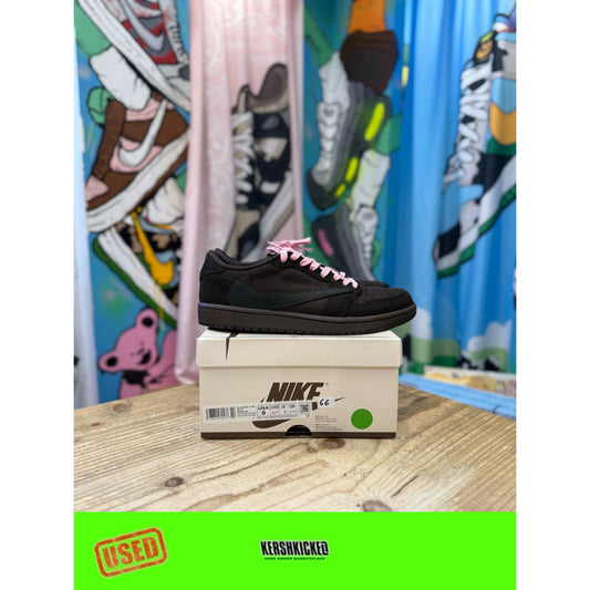 Jordan 1 Low Travis Scott Velvet Brown UK 8