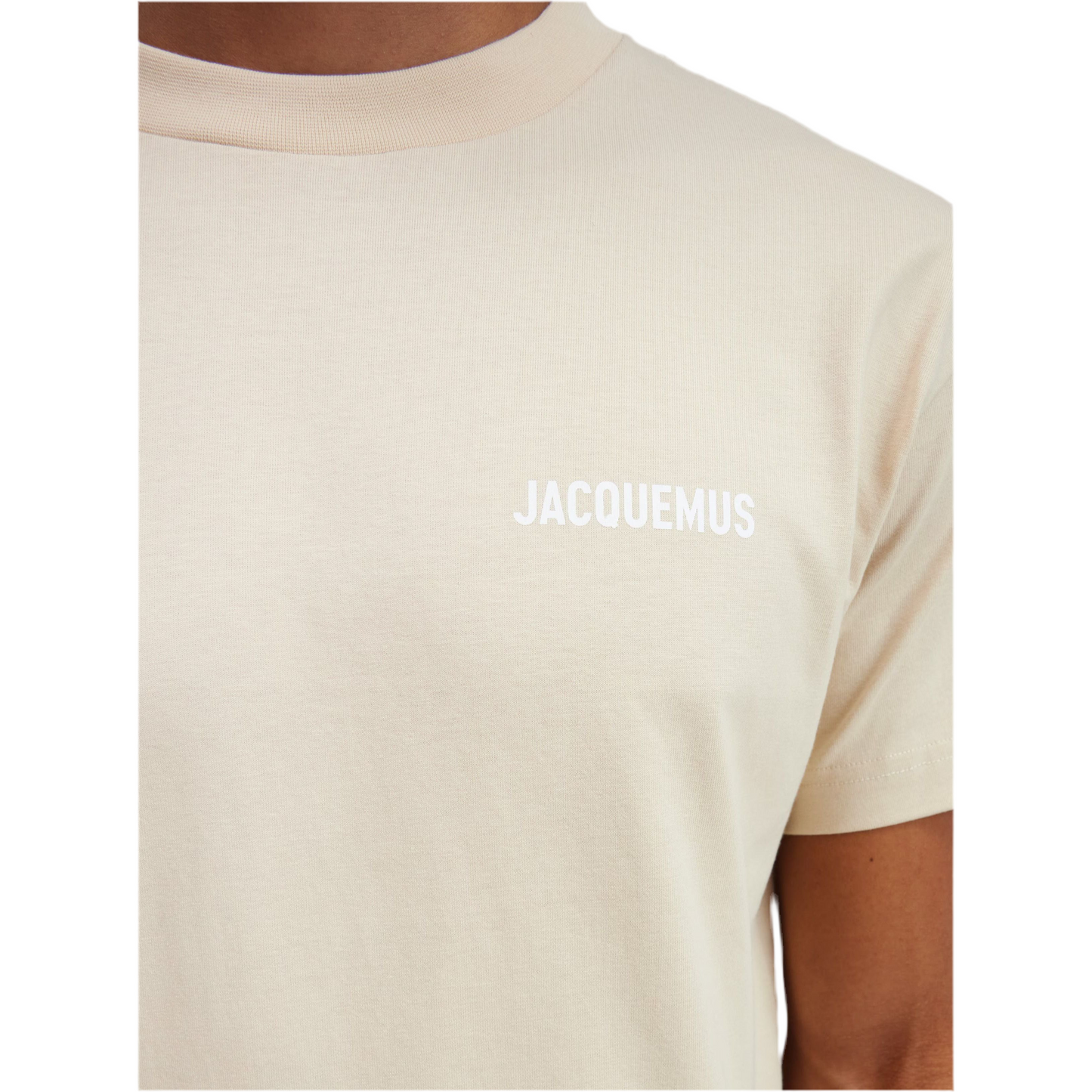 The Jacquemus Logo t-shirt Light Beige