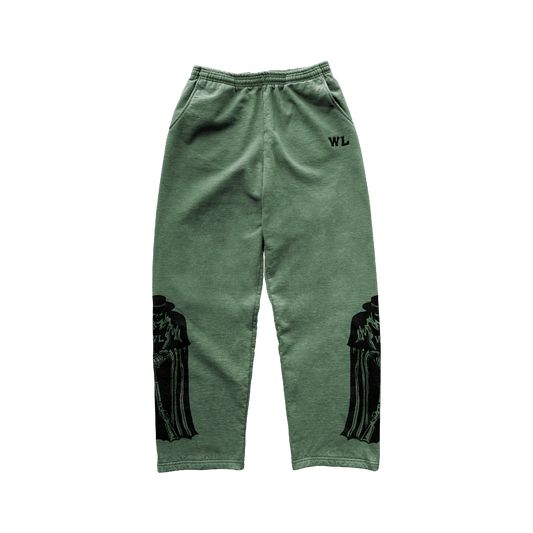 Warren Lotas Duster and Rifle Sweatpants - Green