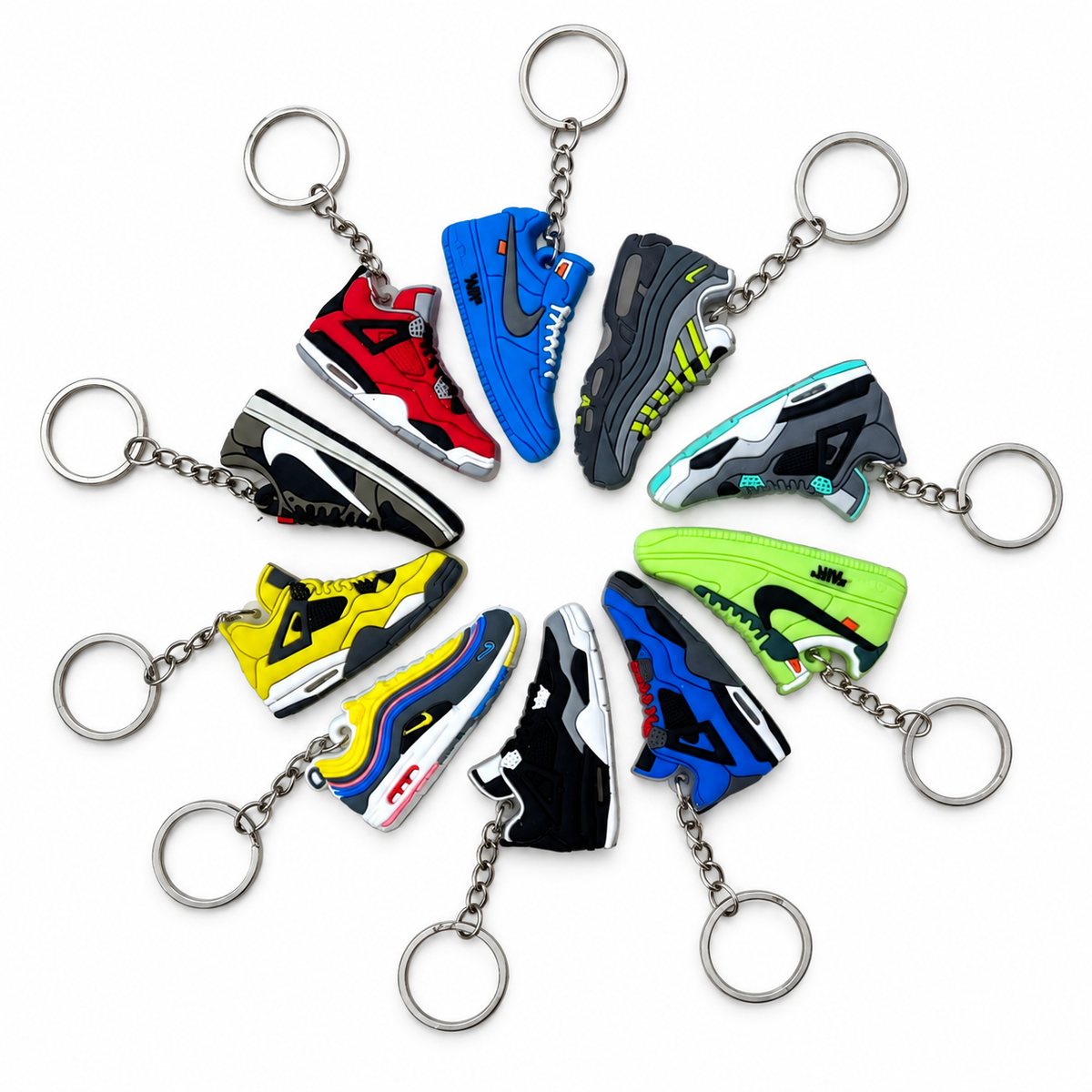 Mystery 2D Rubber Keyring X5