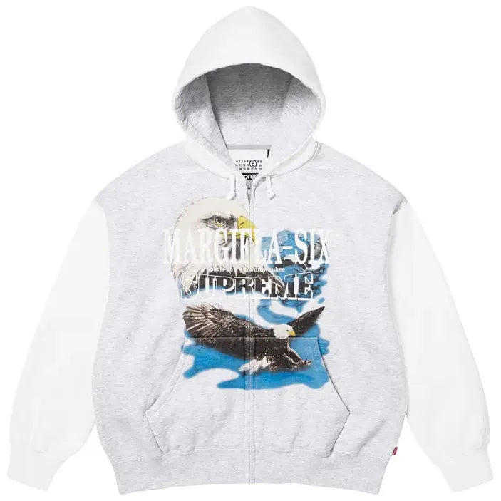 トップス Supreme MM6 Eagle Hooded Sweatshirt L Supreme MM6 Maison Margiela Eagle Zip Up Hooded Sweatshirt