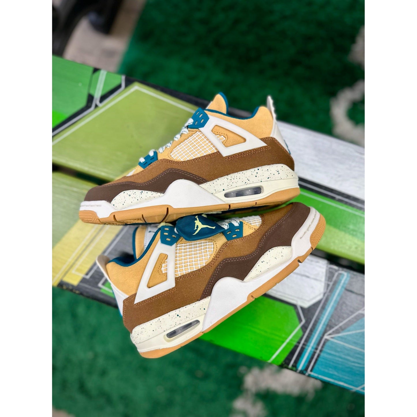 Jordan 4 Retro Cacao Wow (GS) by Jordan's in Shoes. Available at KershKicks for £190.00. A must-have for fans of Jordan's looking to elevate their style with this Shoes.