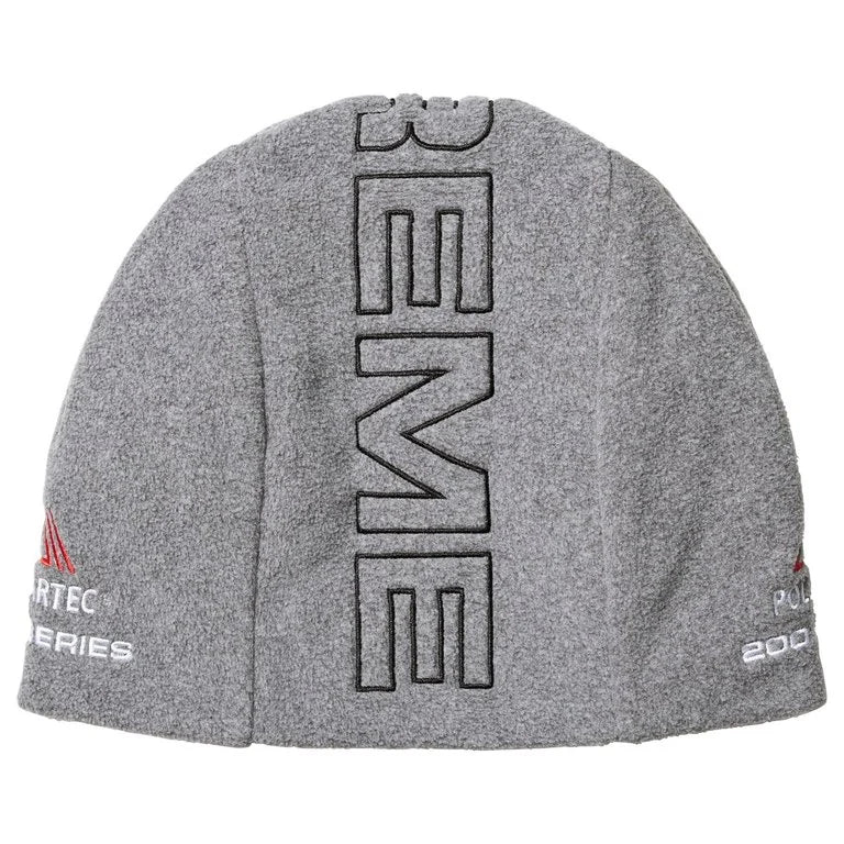 Supreme Polartec Beanie Grey