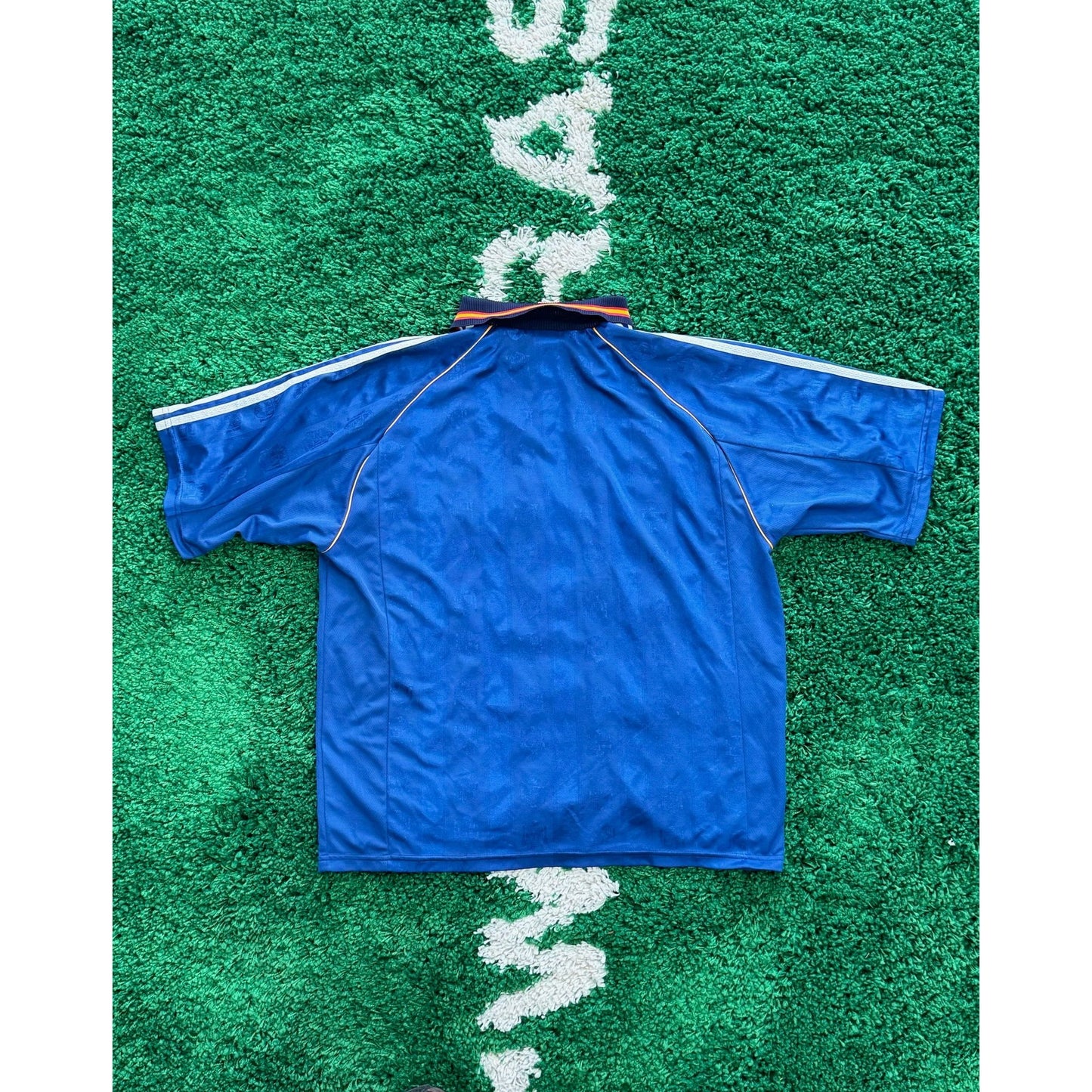 Spain Away Shirt 1999-2000 XL by KershKits in Clothing. Available at KershKicks for £90.00. A must-have for fans of KershKits looking to elevate their style with this Kits.