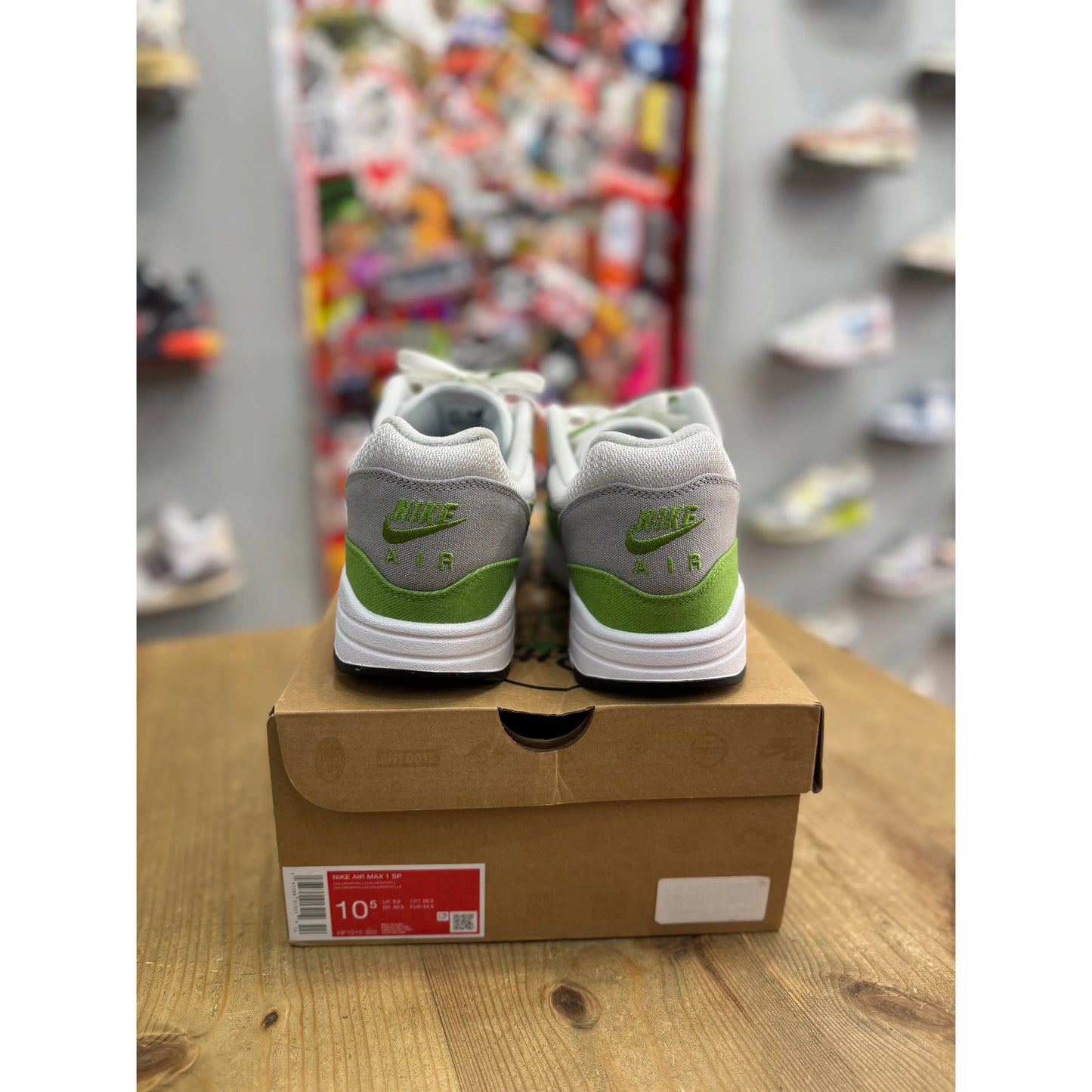 Nike Air Max 1 Patta 20th Anniversary Chlorophyll UK 9.5