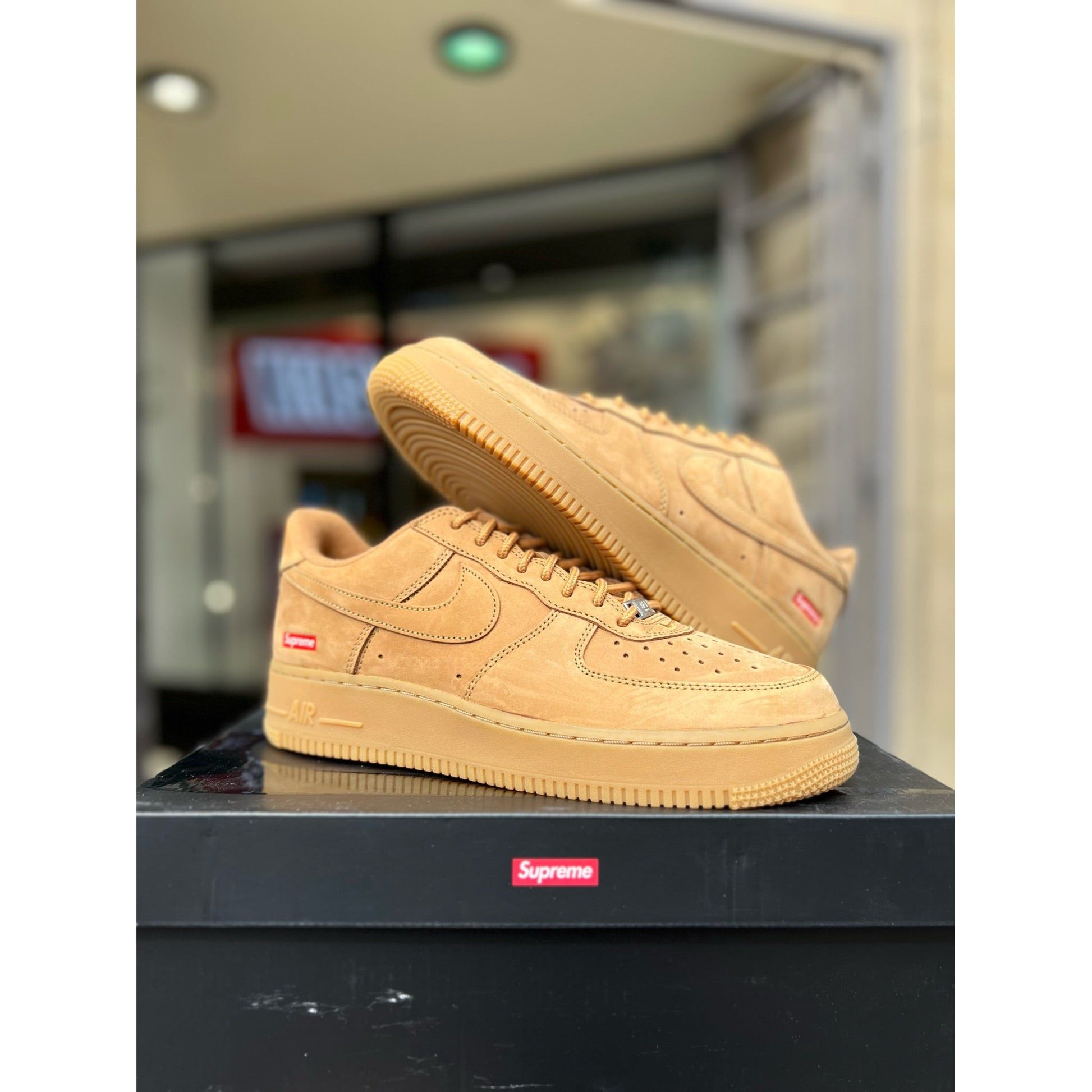 Nike Air Force 1 Low SP Supreme Wheat by Nike from £200.00