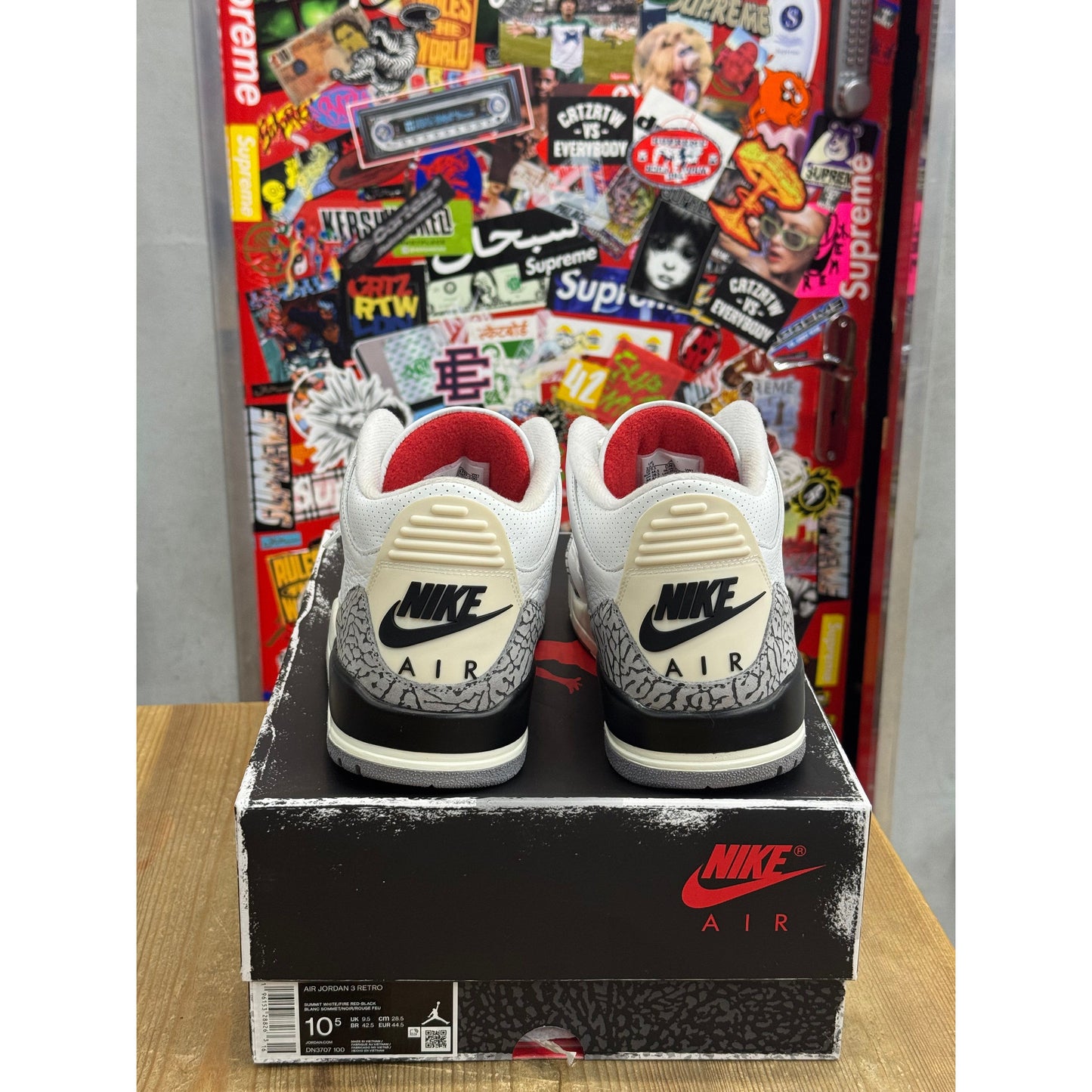 Jordan 3 Retro White Cement Reimagined UK 9.5