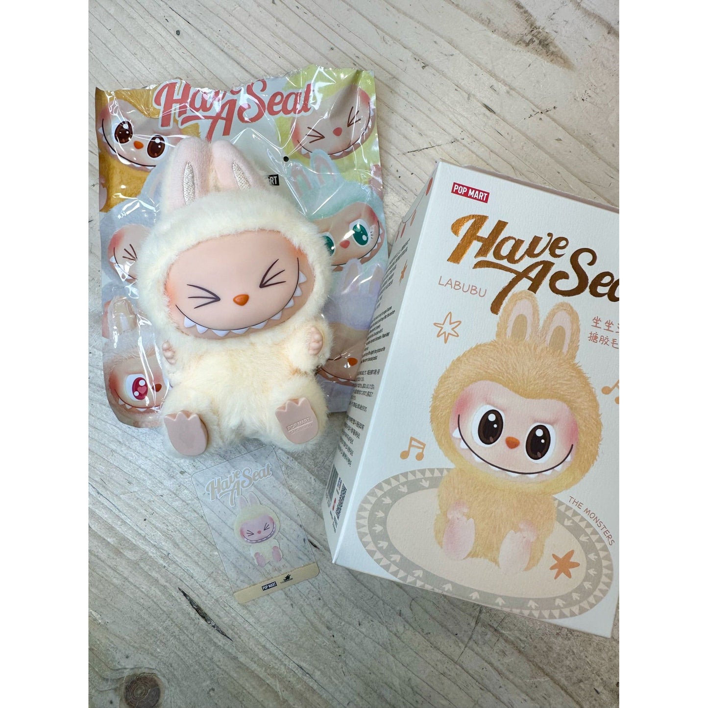 Pop Mart Labubu The Monsters Have a Seat Vinyl Plush Blind Box