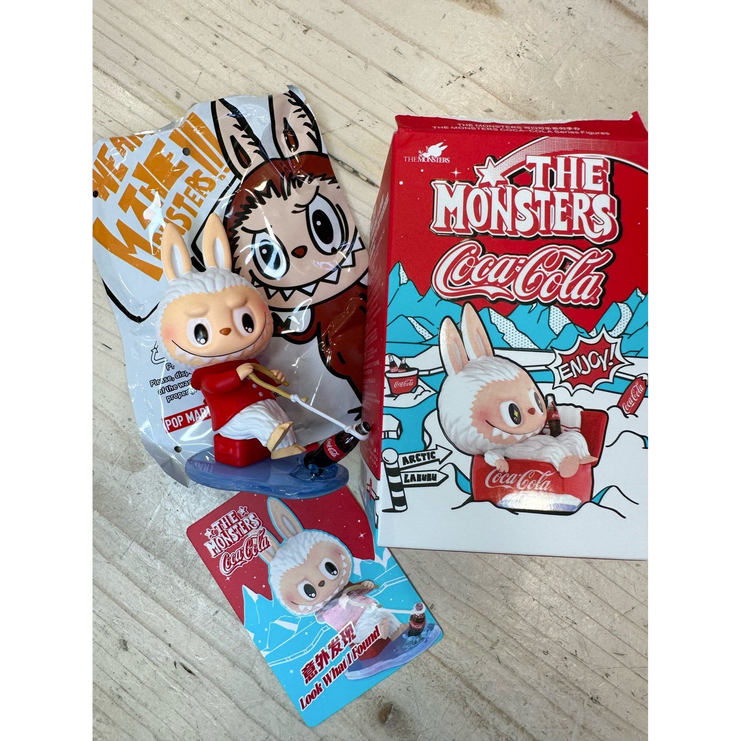 Pop Mart Labubu The Monsters Coca-Cola Series Figure Single Blind Box