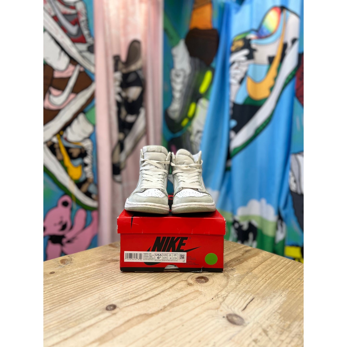 Jordan 1 High Seafoam UK 4