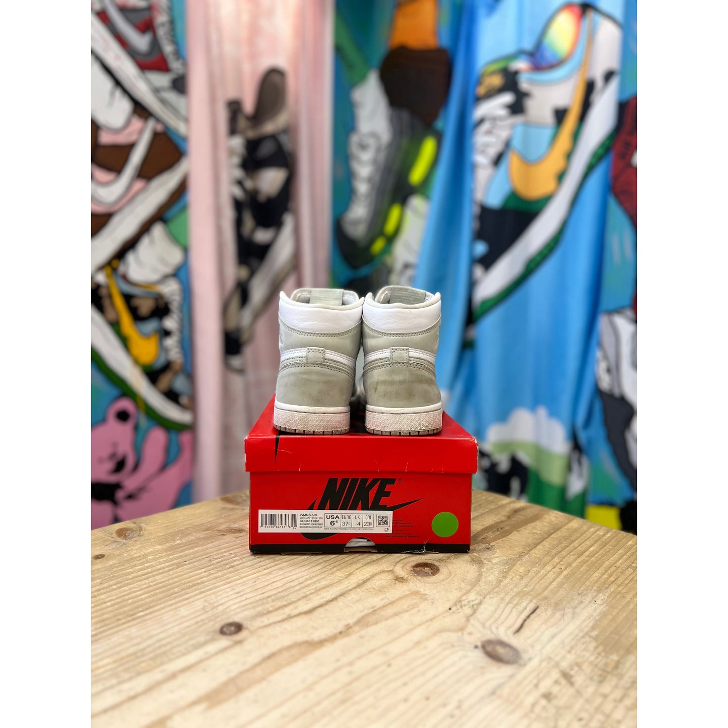 Jordan 1 High Seafoam UK 4
