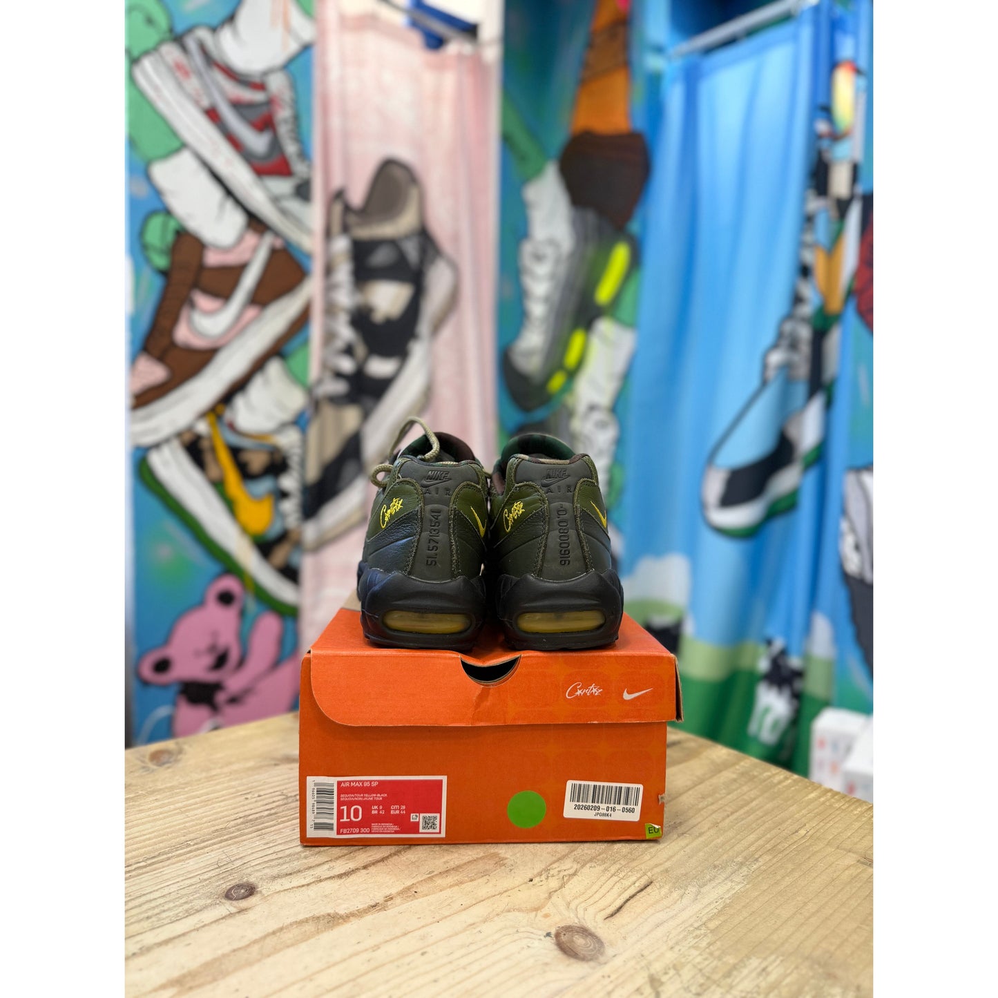 Nike Air Max 95 SP Corteiz Gutta Green UK 9