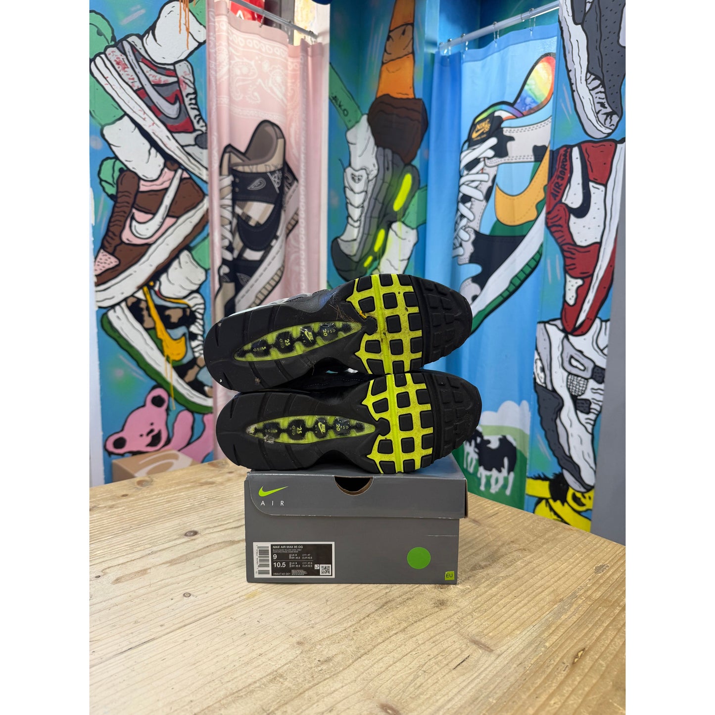 Nike Air Max 95 OG Big Bubble Neon (2025) UK 8