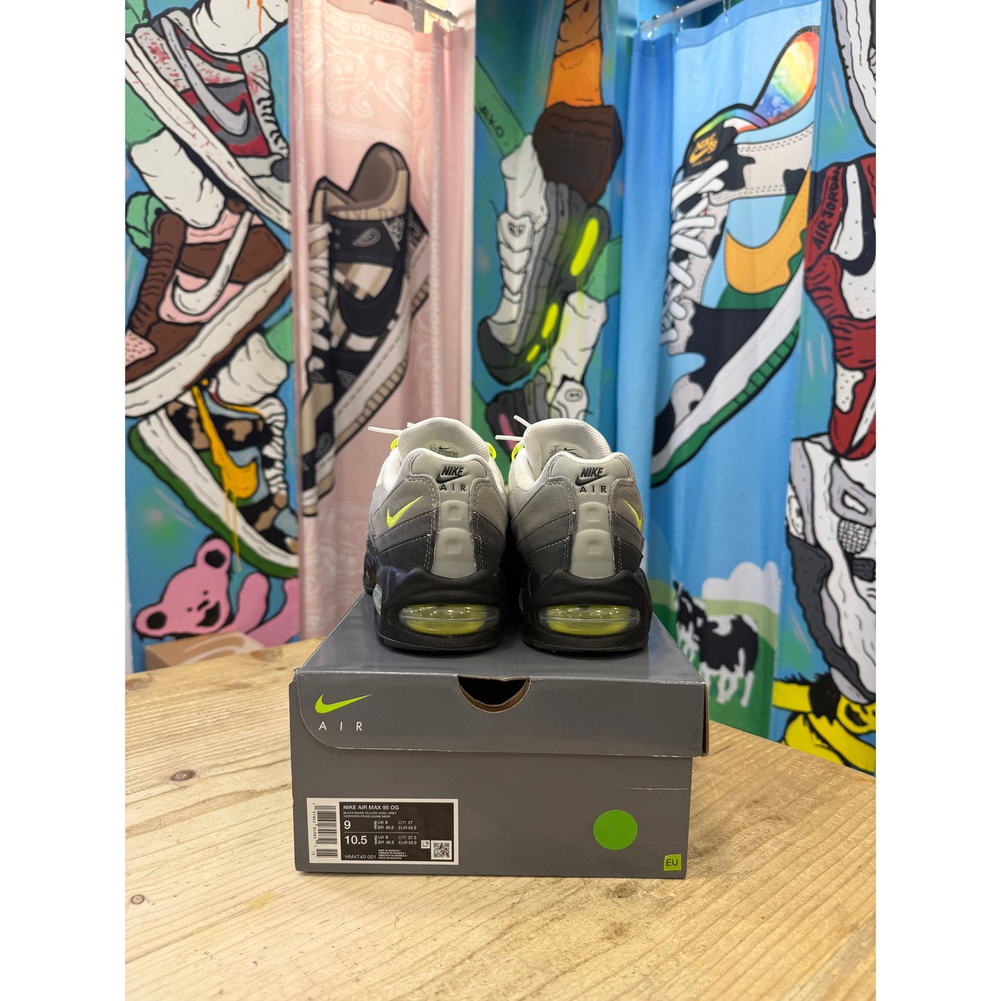 Nike Air Max 95 OG Big Bubble Neon (2025) UK 8