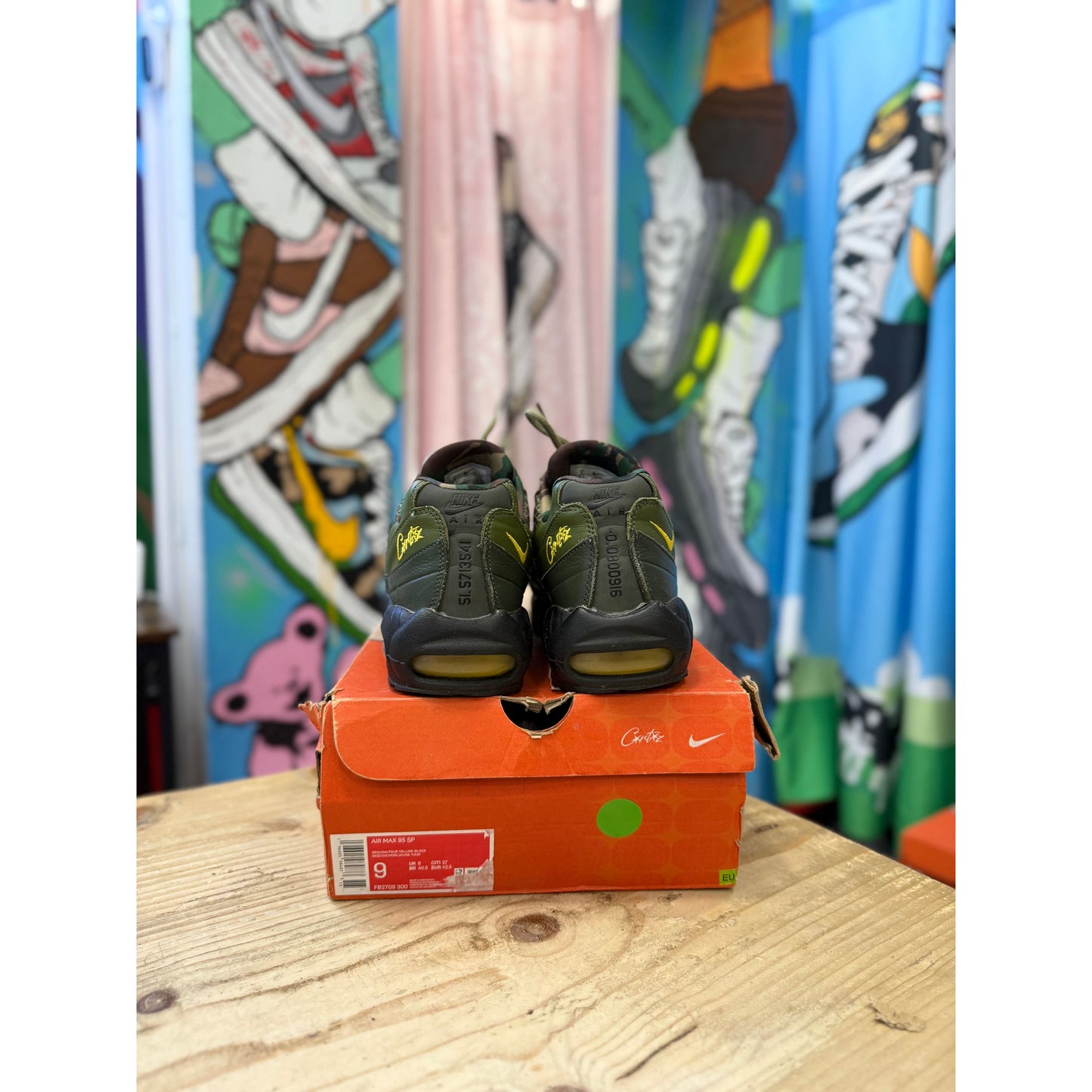 Nike Air Max 95 Corteiz Gutta Green UK 8.