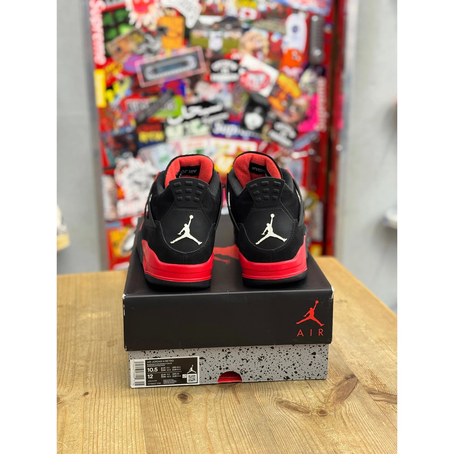 Jordan 4 Retro Red Thunder UK 9.5