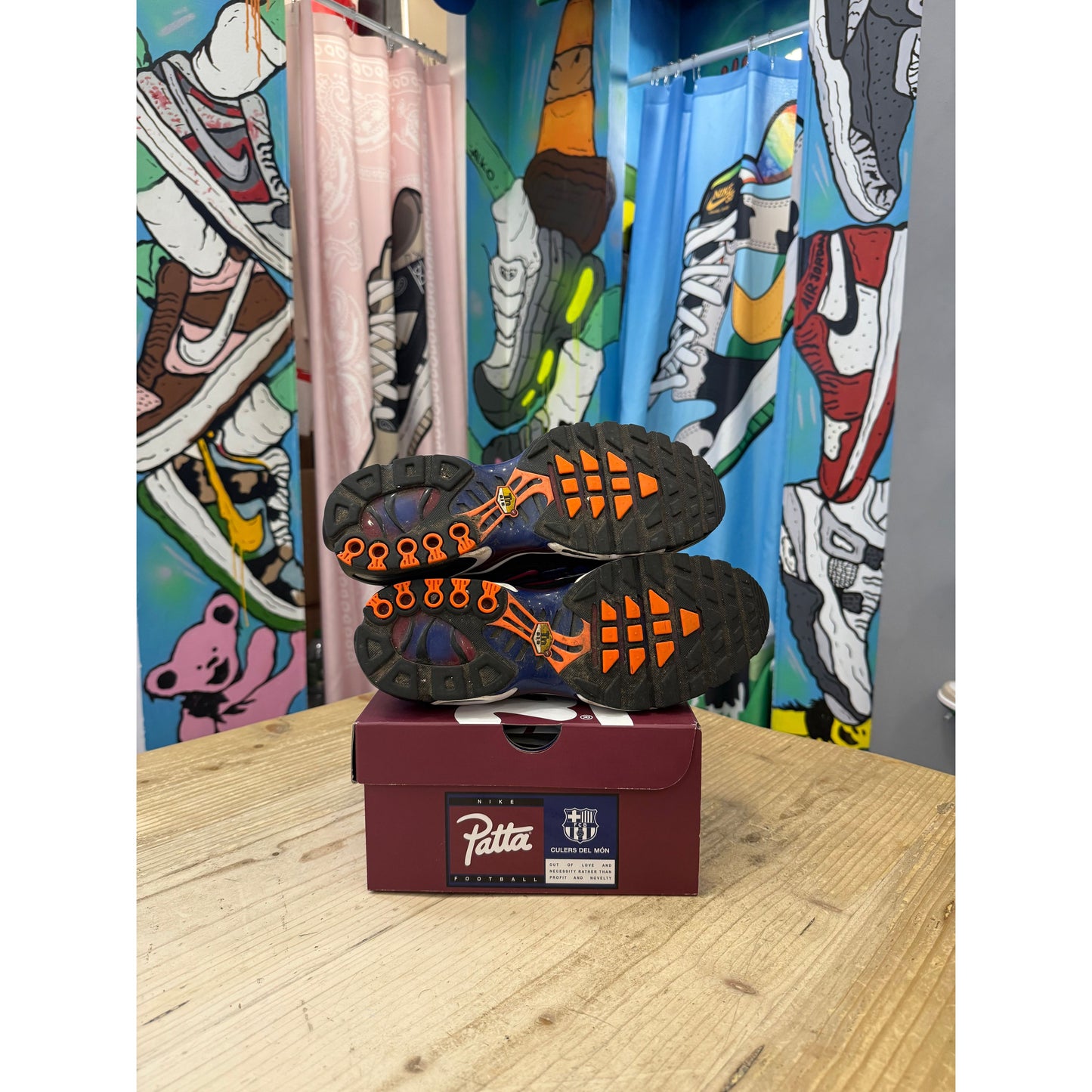 Nike Air Max Plus Patta FC Barcelona Culers del Món UK 9