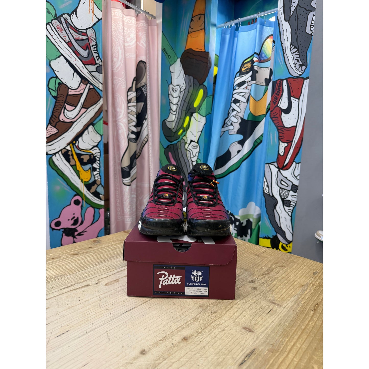 Nike Air Max Plus Patta FC Barcelona Culers del Món UK 9
