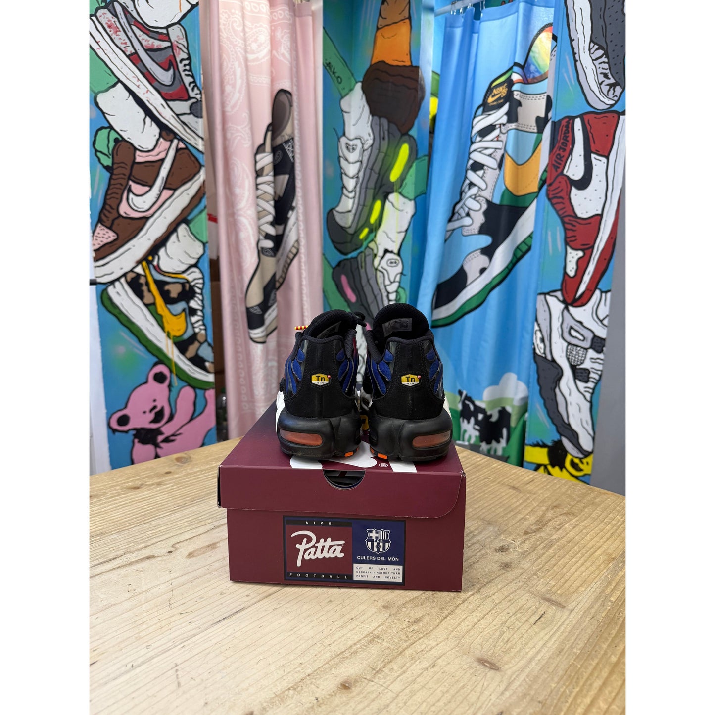 Nike Air Max Plus Patta FC Barcelona Culers del Món UK 9