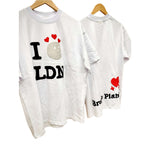 Broken Planet Market Skelly LDN T-Shirt Bone White Broken Planet Market Skelly LDN T-Shirt Bone White