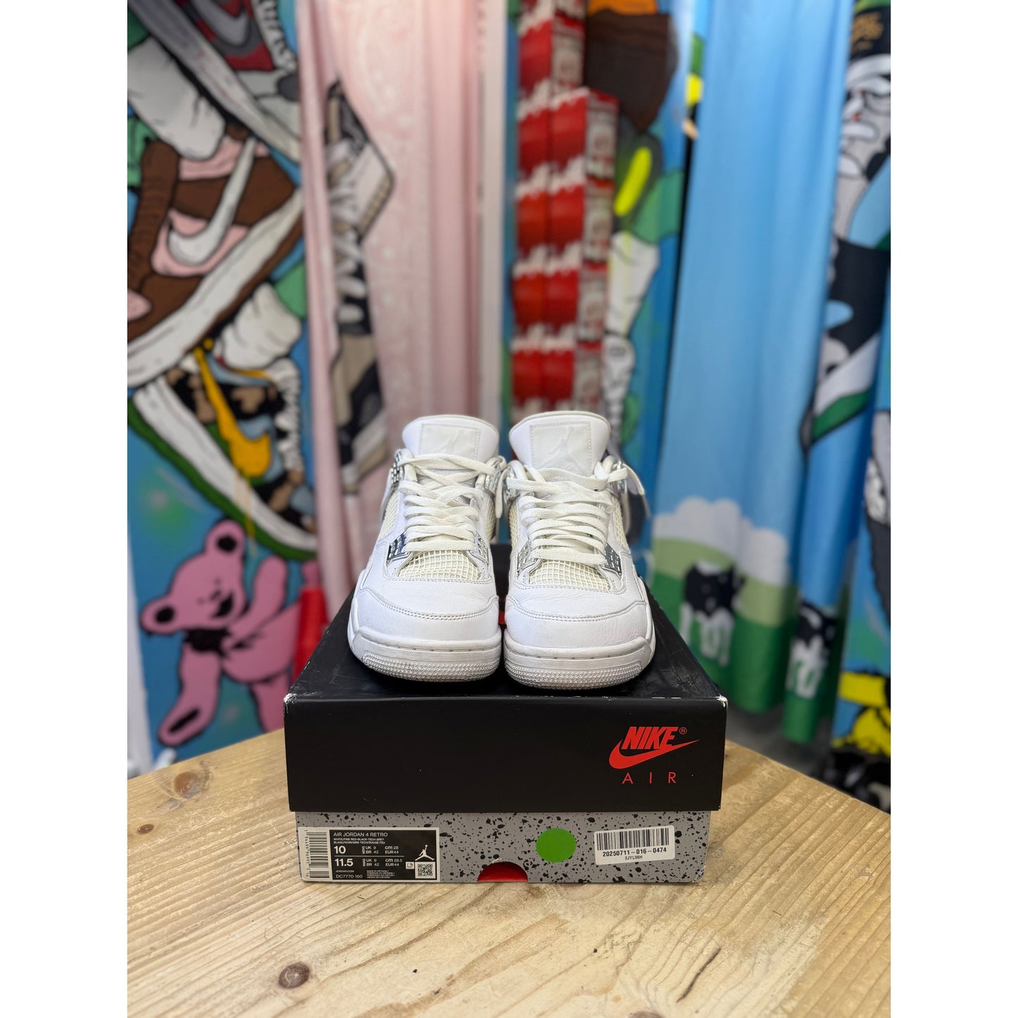 Jordan 4 'Pure Money' UK8.5