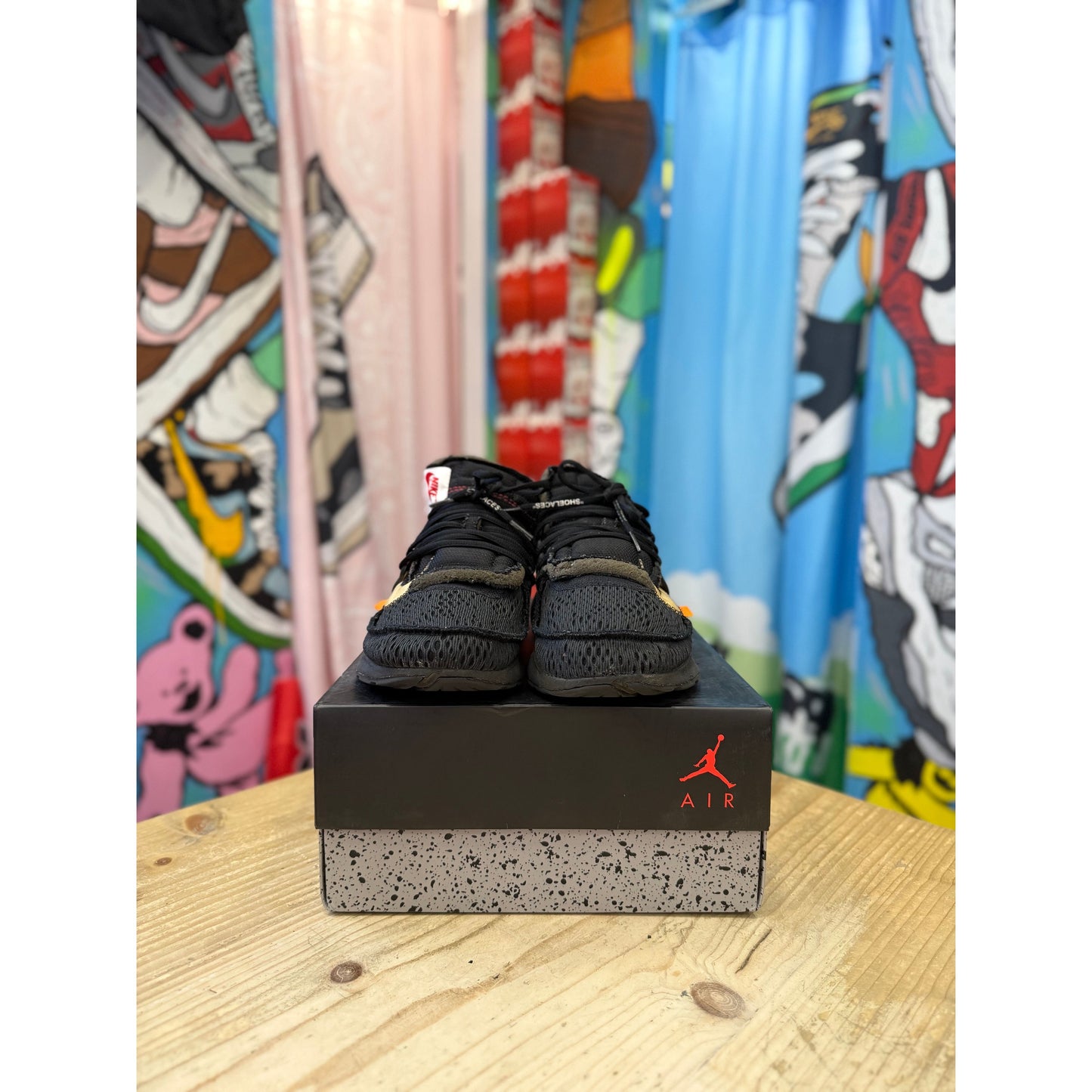 Nike Presto Off White Black UK9