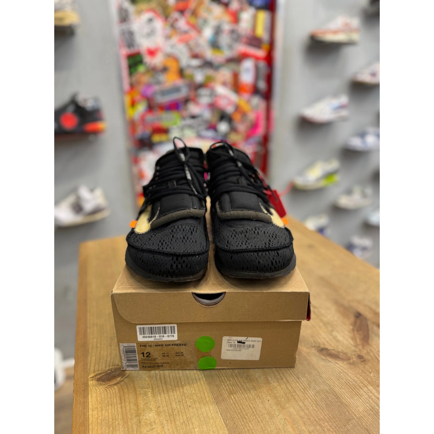 Nike Off White Presto Black UK11