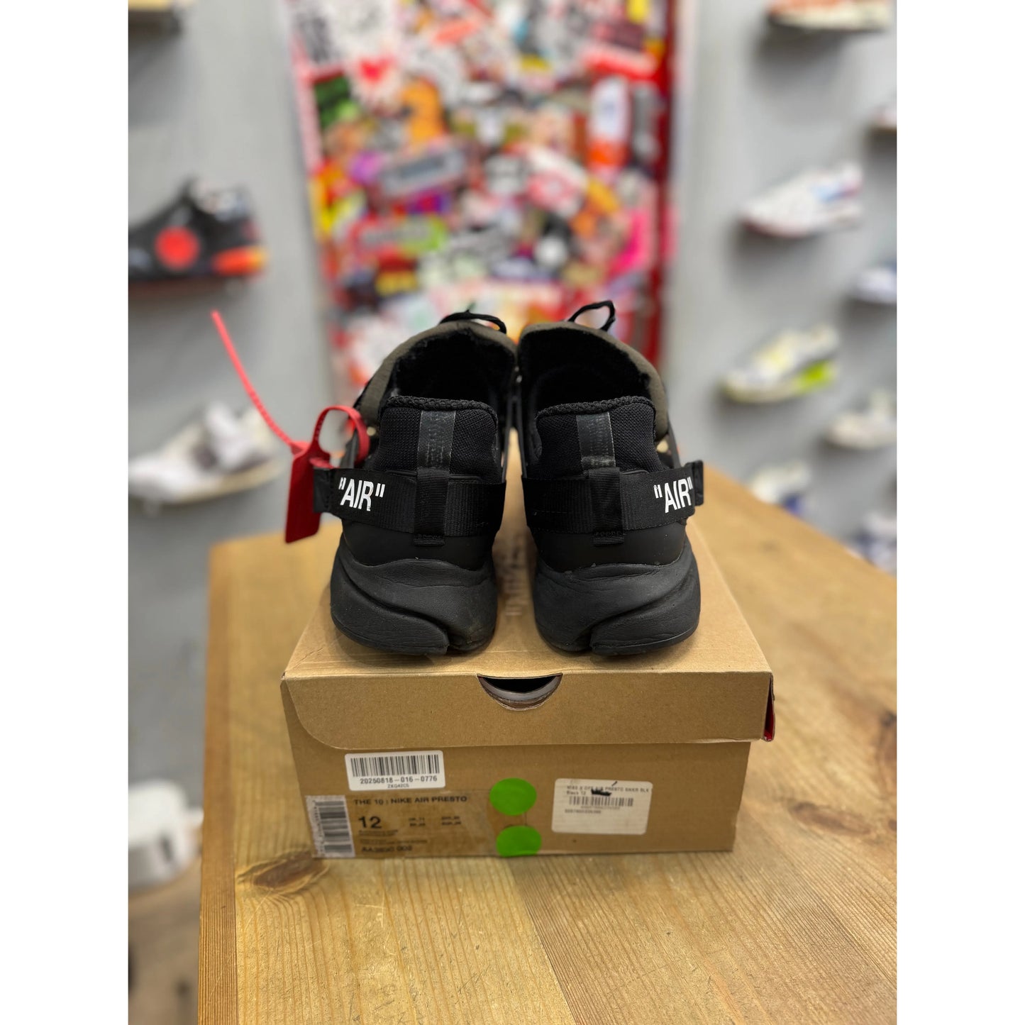 Nike Off White Presto Black UK11