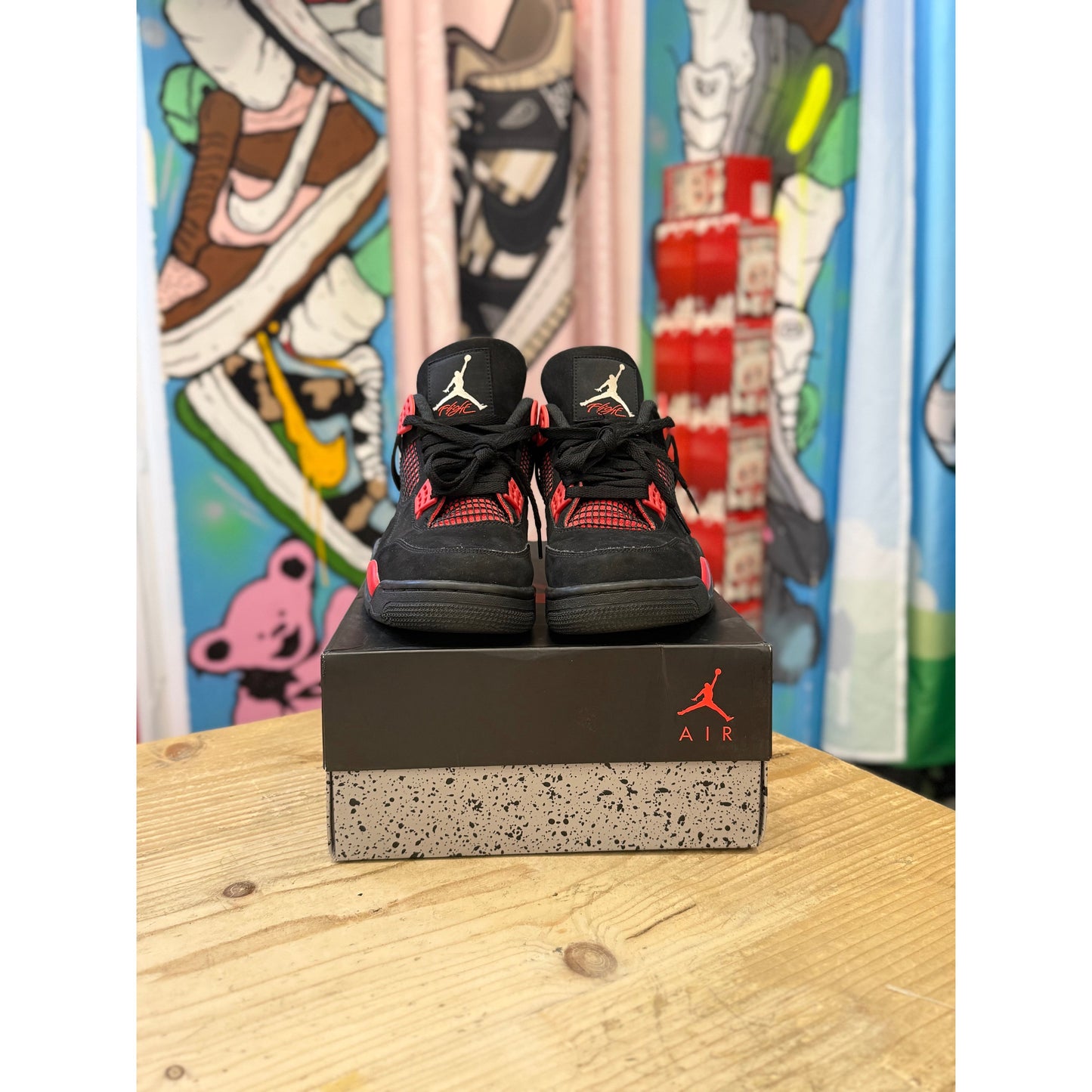 Jordan 4 Red Thunder UK9