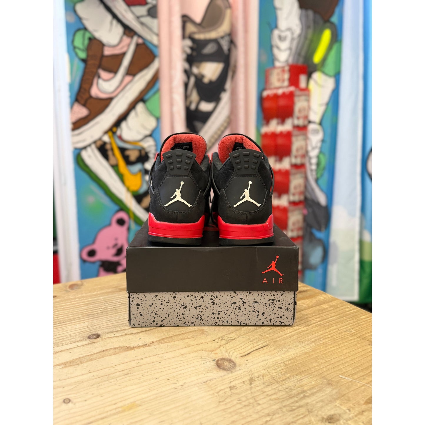 Jordan 4 Red Thunder UK9