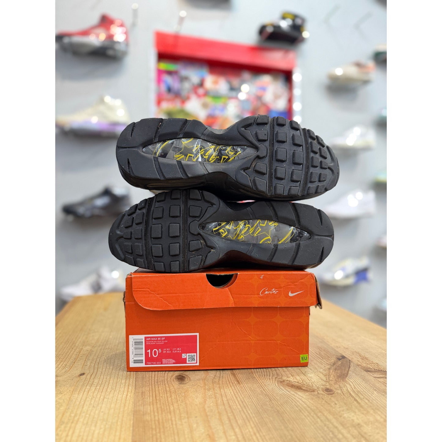 Nike Air Max 95 Corteiz Honey Black UK9.5.