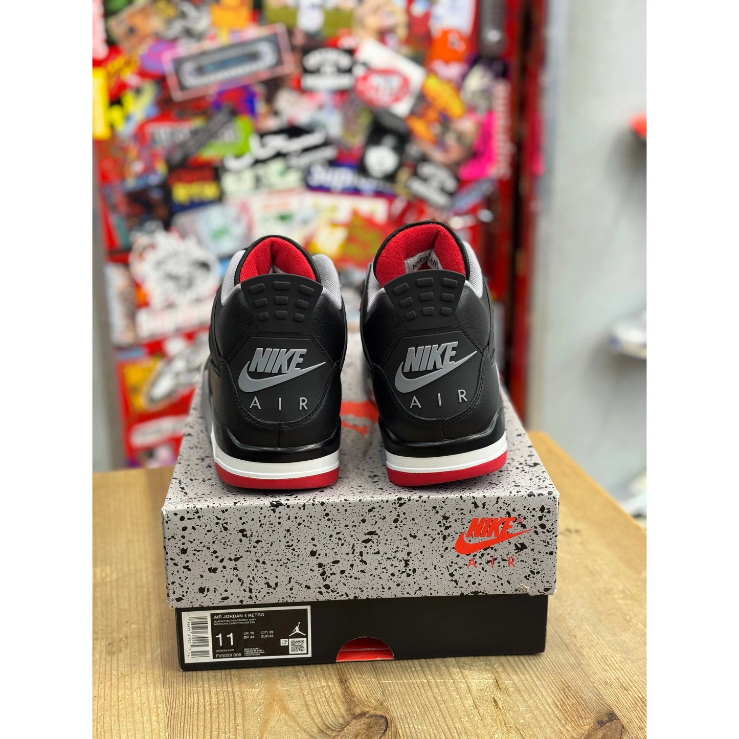 Jordan 4 Retro Bred Reimagined UK 10