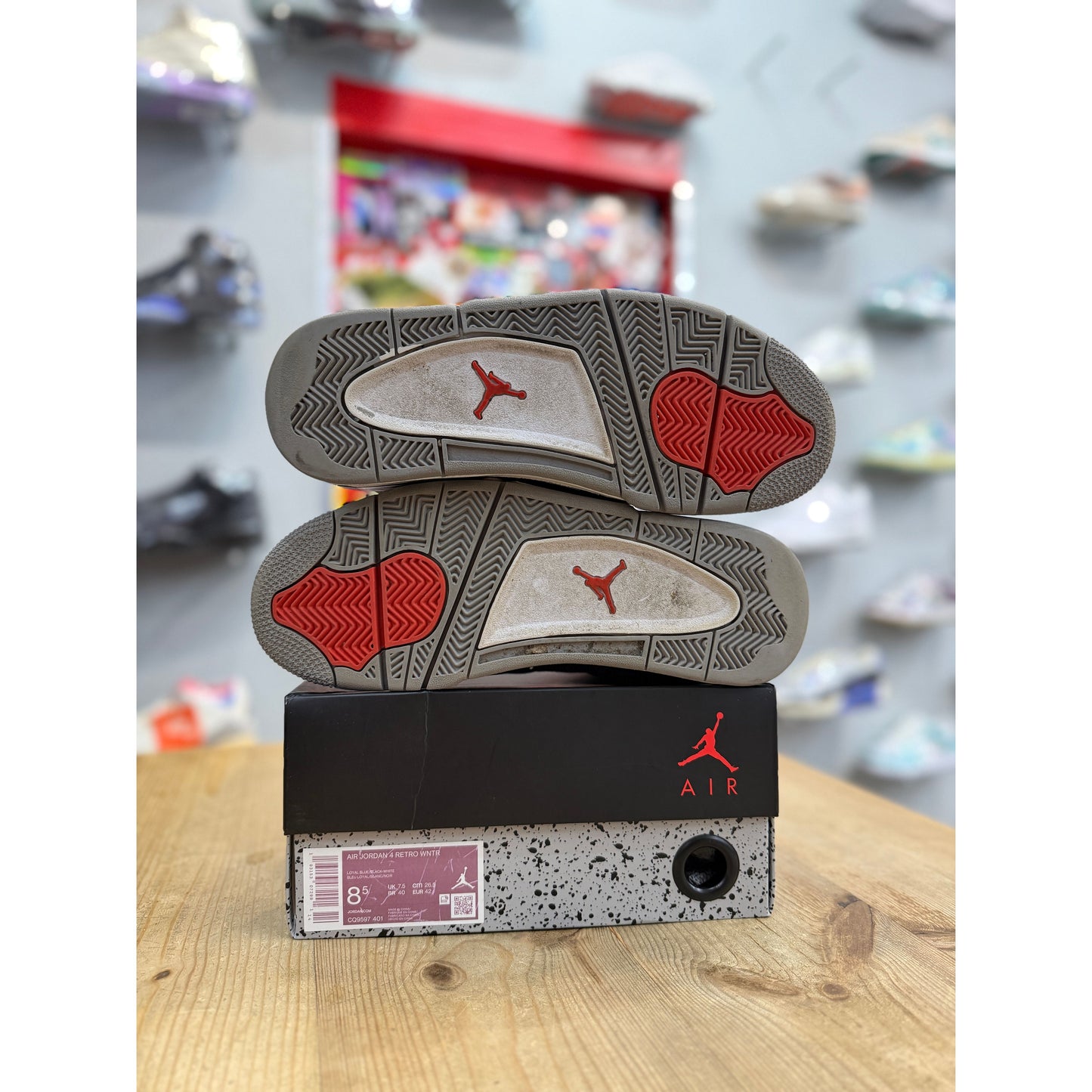 Jordan 4 Retro Winterized Loyal Blue UK 7.5