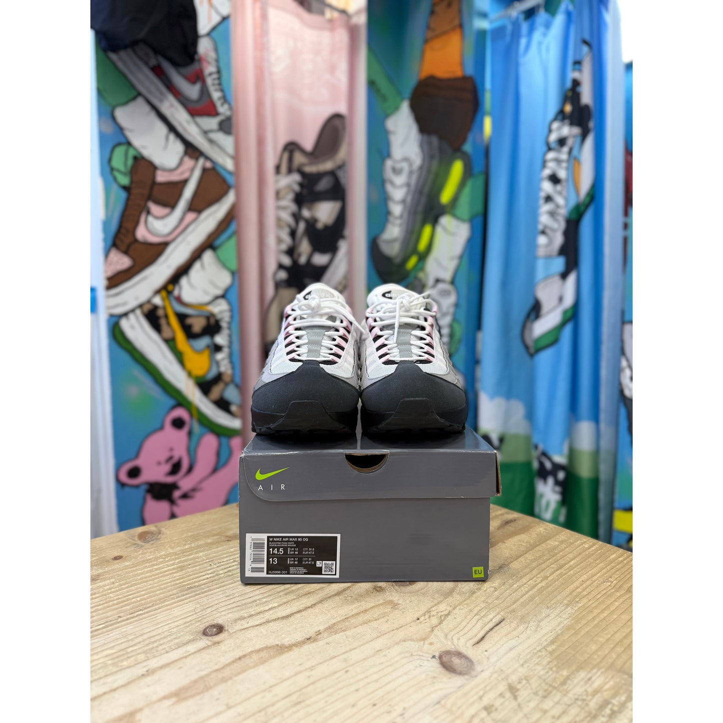 Air Max 95 Pink Foam Big Bubble UK12