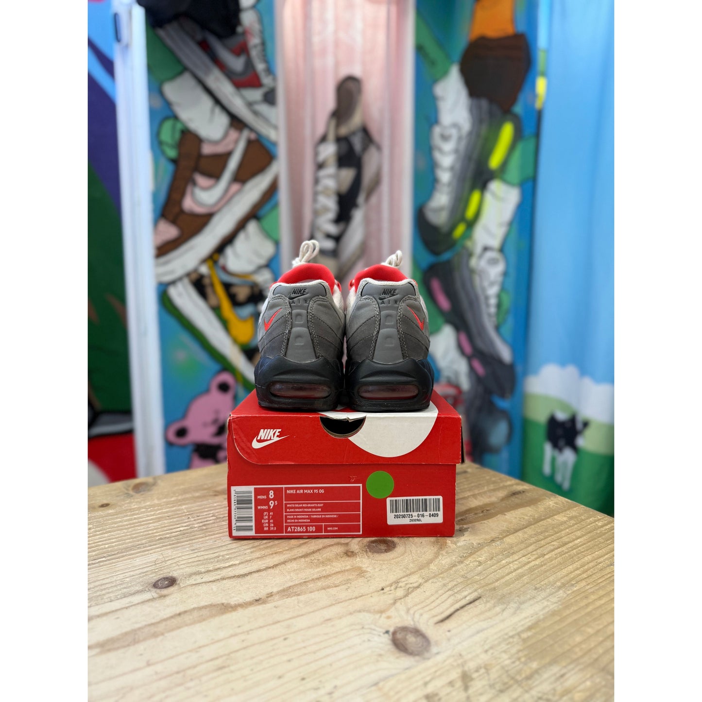 Nike Air Max 95 Solar Red UK7