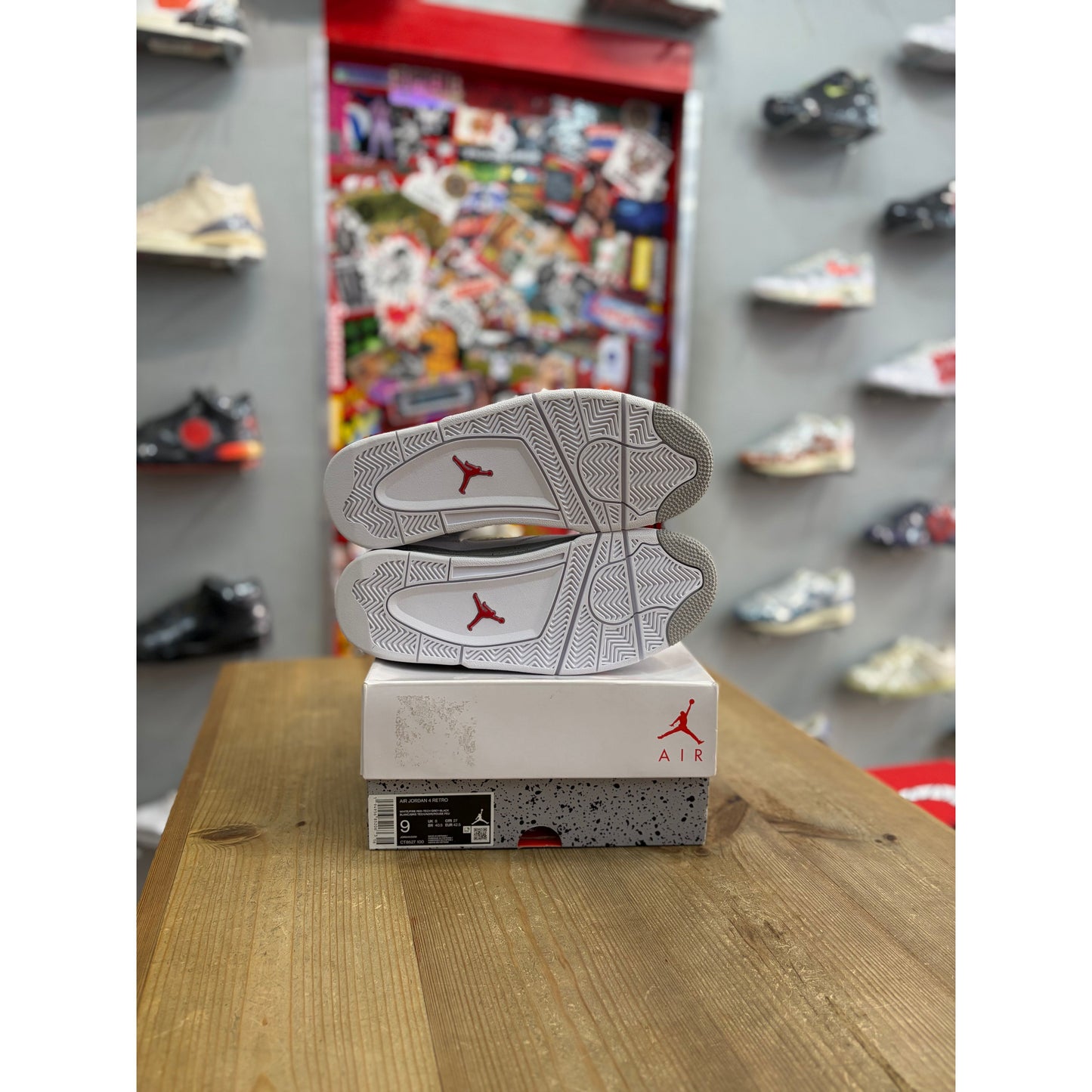Jordan 4 Retro White Oreo (2021) UK 8