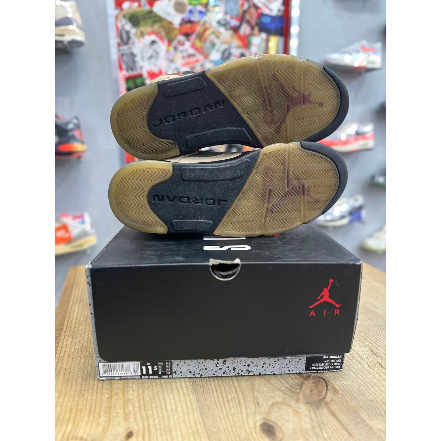 Jordan 5 Retro Supreme Desert Camo UK 10.5
