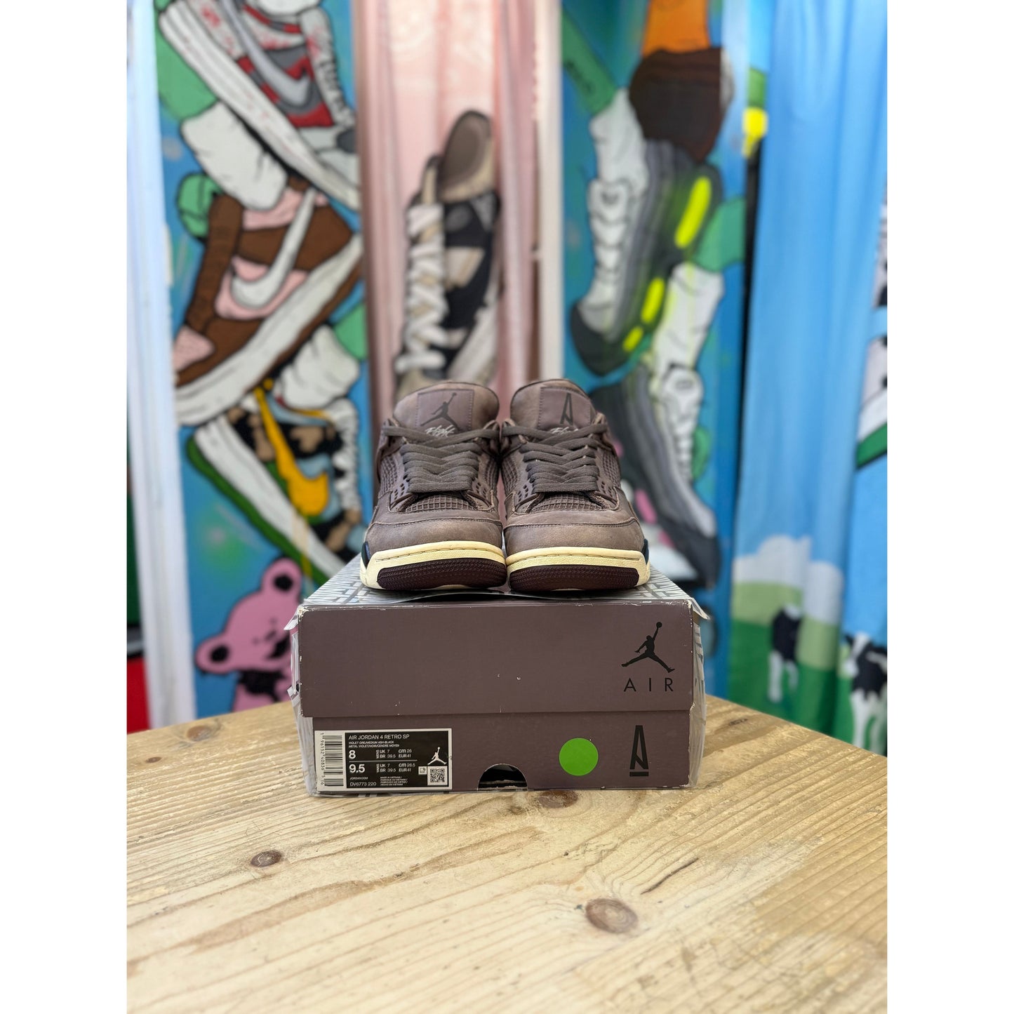 Jordan 4 A MA MANIERE Violot Ore UK7
