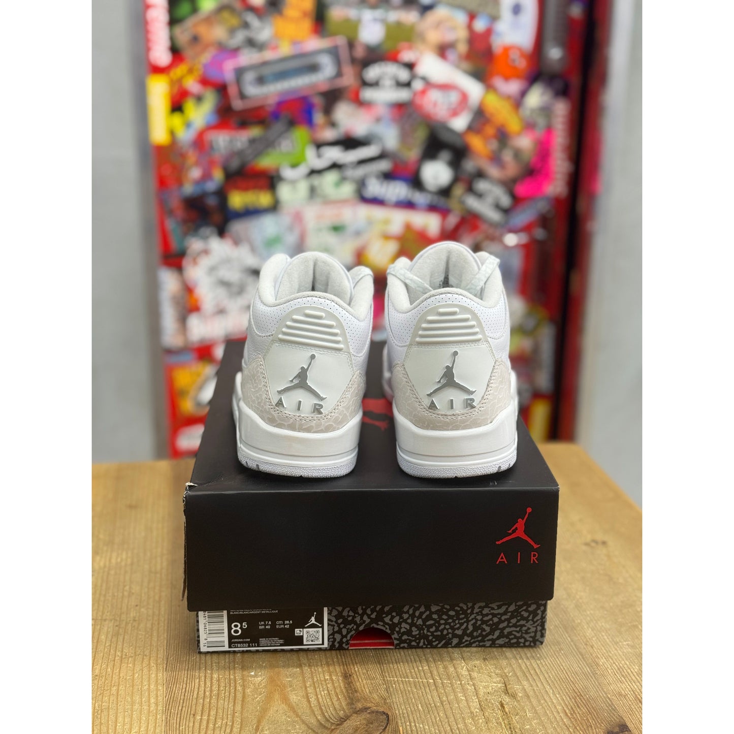 Jordan 3 Retro Pure Money (2025) UK 7.5