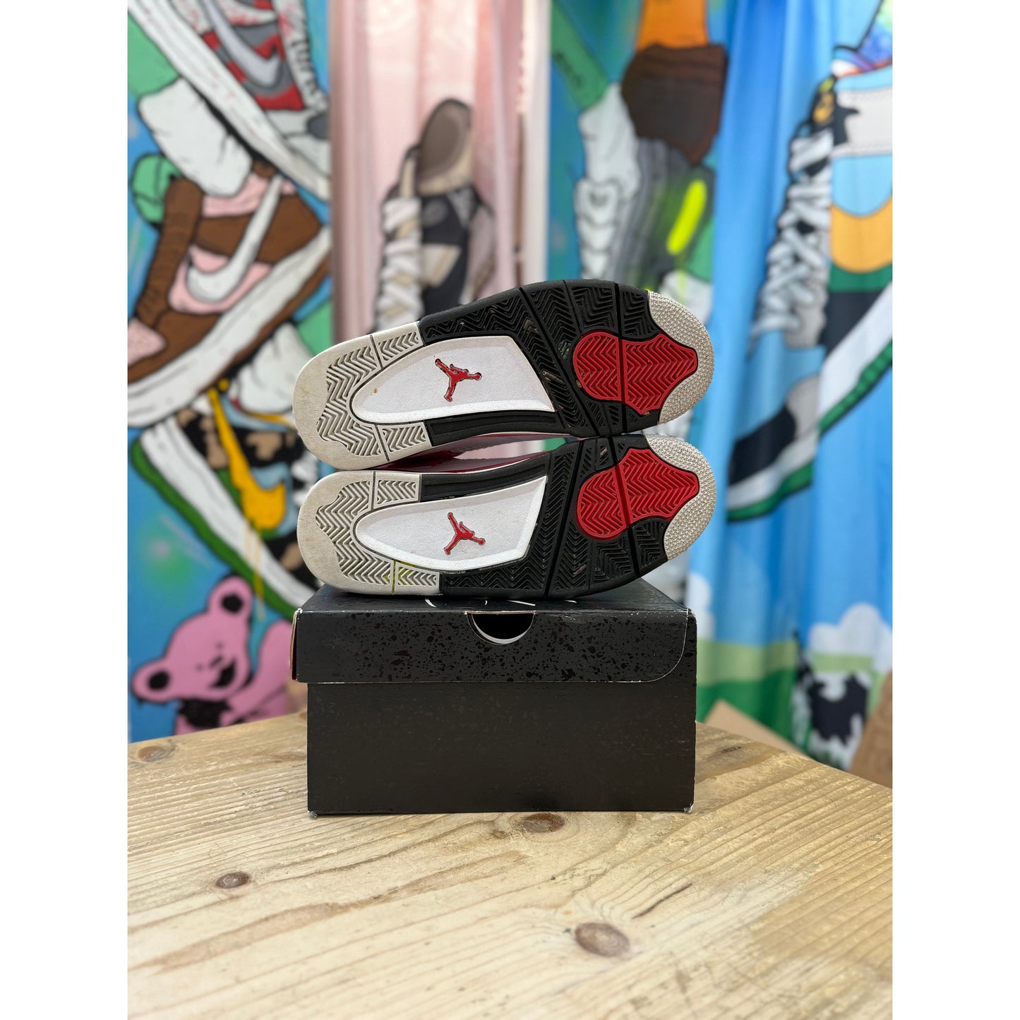 Jordan 4 Red Cement UK7