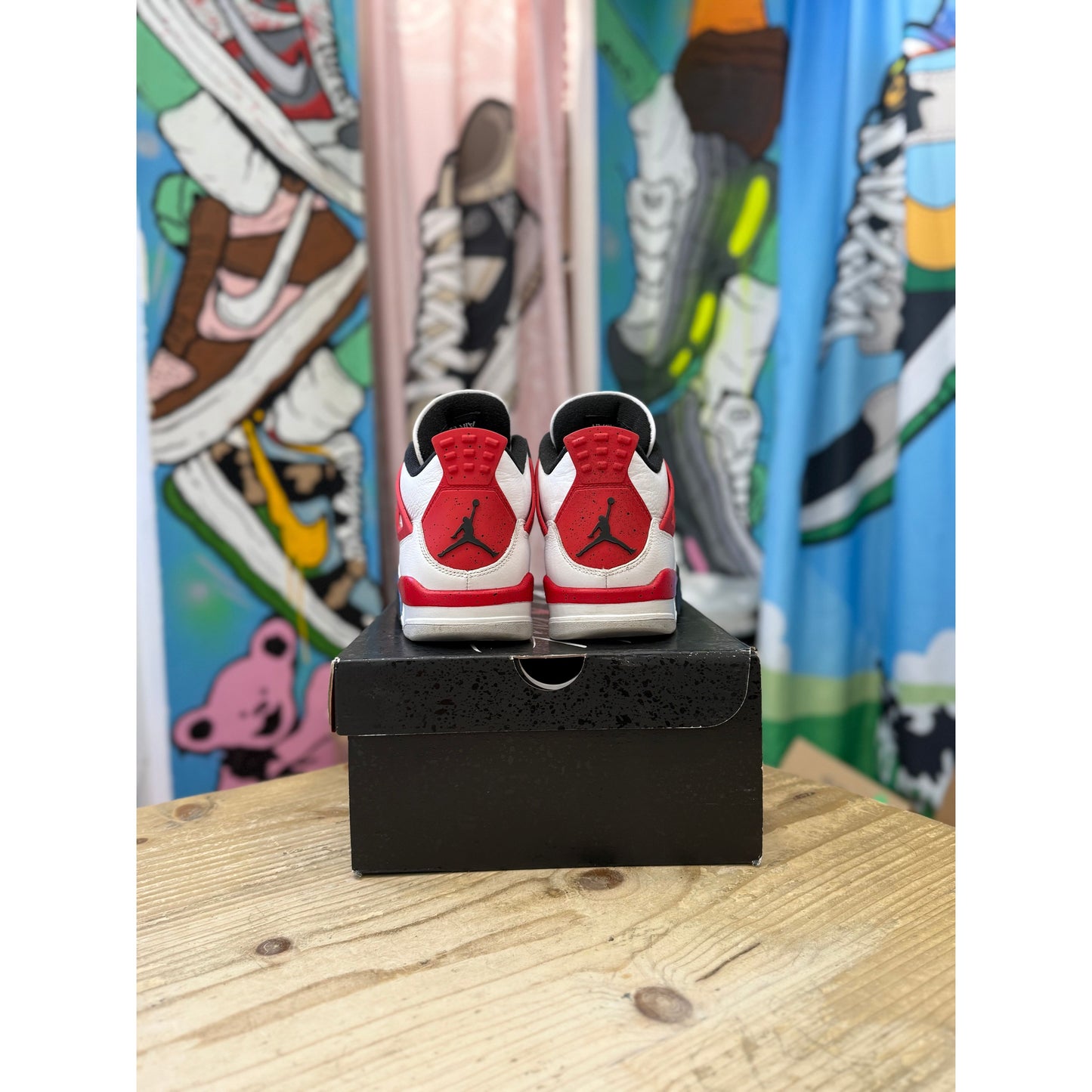Jordan 4 Red Cement UK7