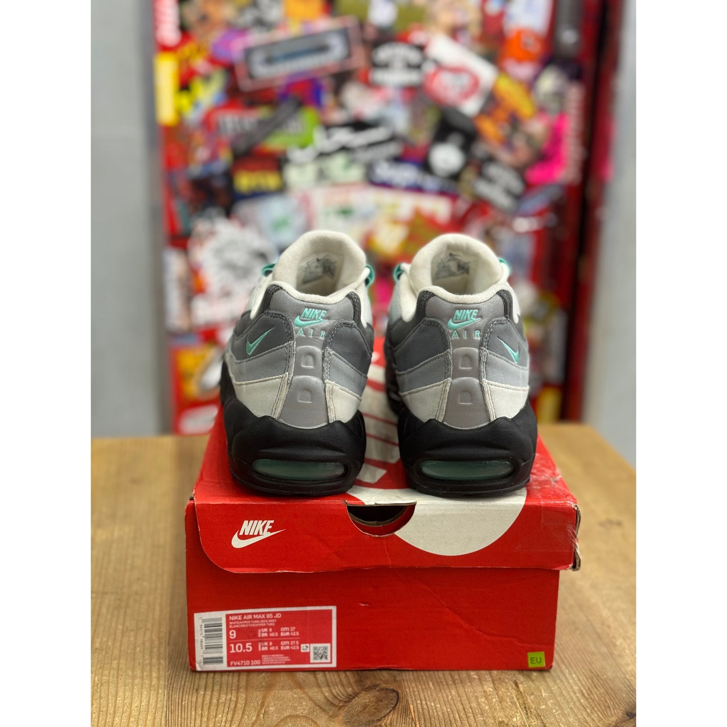 Nike Air Max 95 Hyper Turquoise UK 8