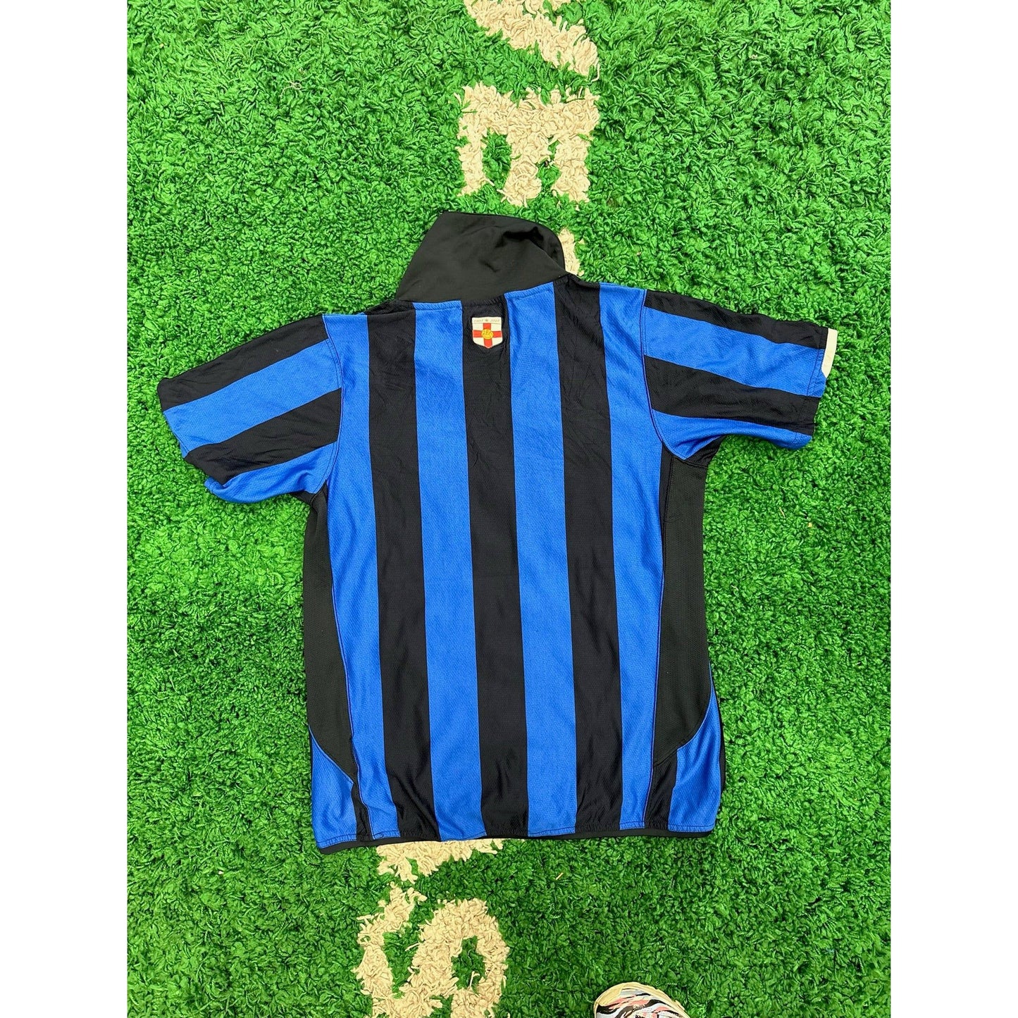 Inter Milan Home Shirt 1908/2008 100th Anniversary S 8/10 by KershKits in . Available at KershKicks for £65.00. A must-have for fans of KershKits looking to elevate their style with this Kits.