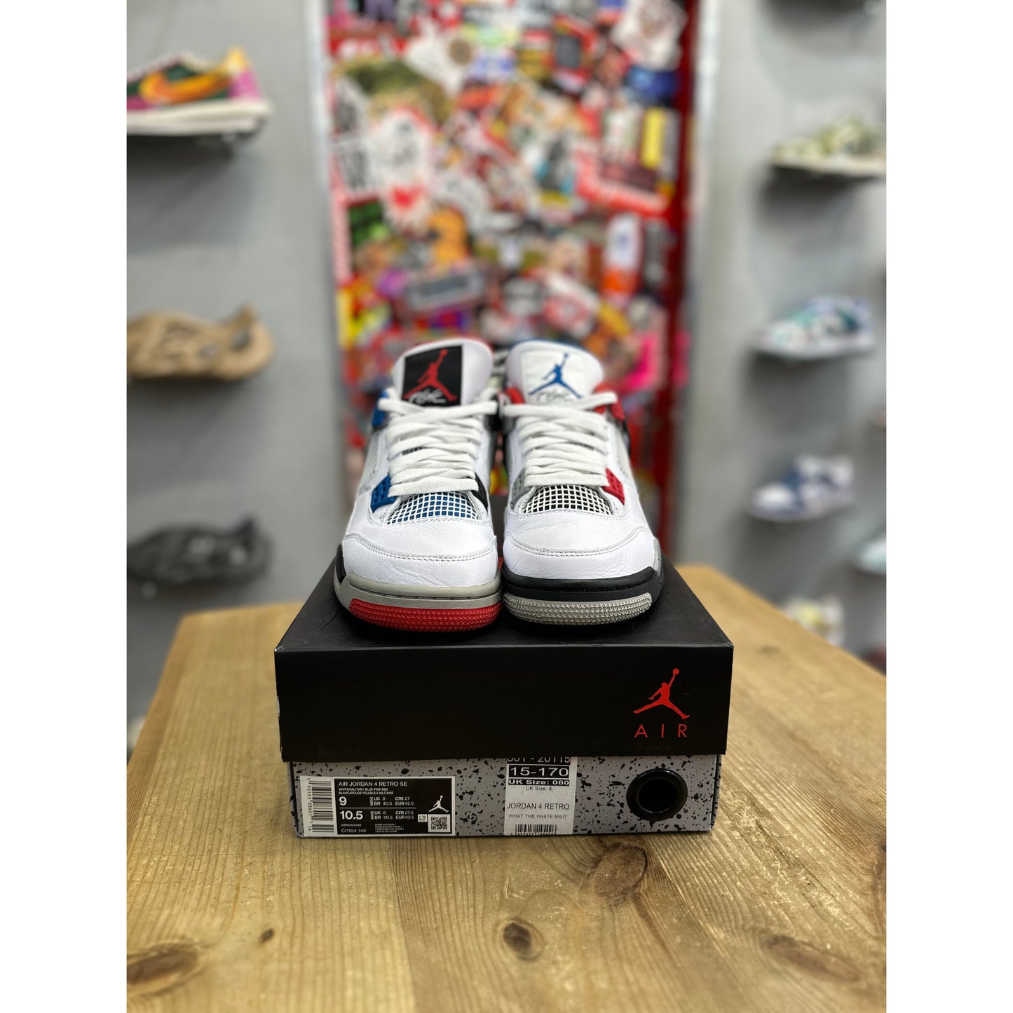 Jordan 4 Retro What The UK 8